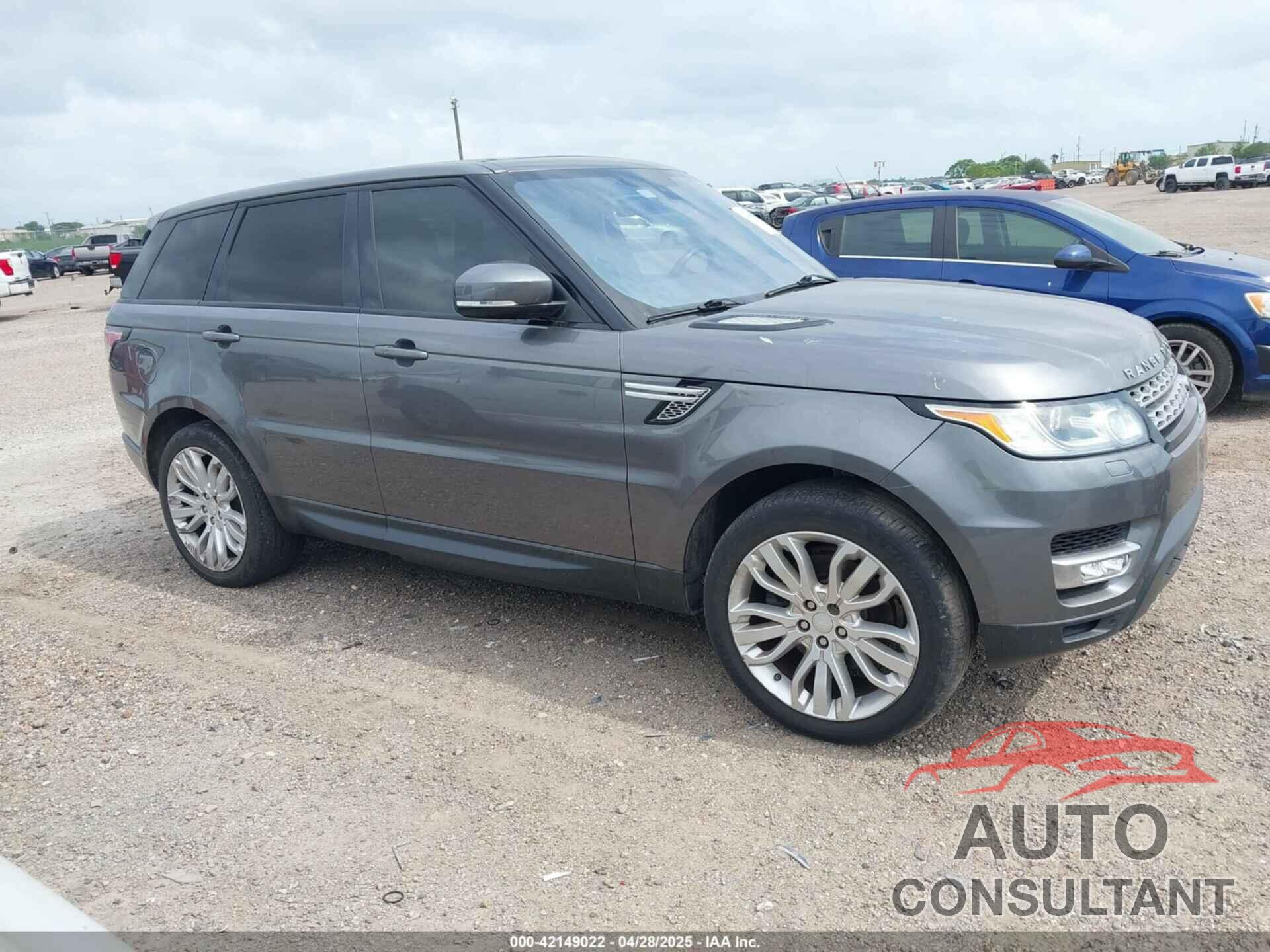 LAND ROVER RANGE ROVER SPORT 2016 - SALWR2PF5GA595737
