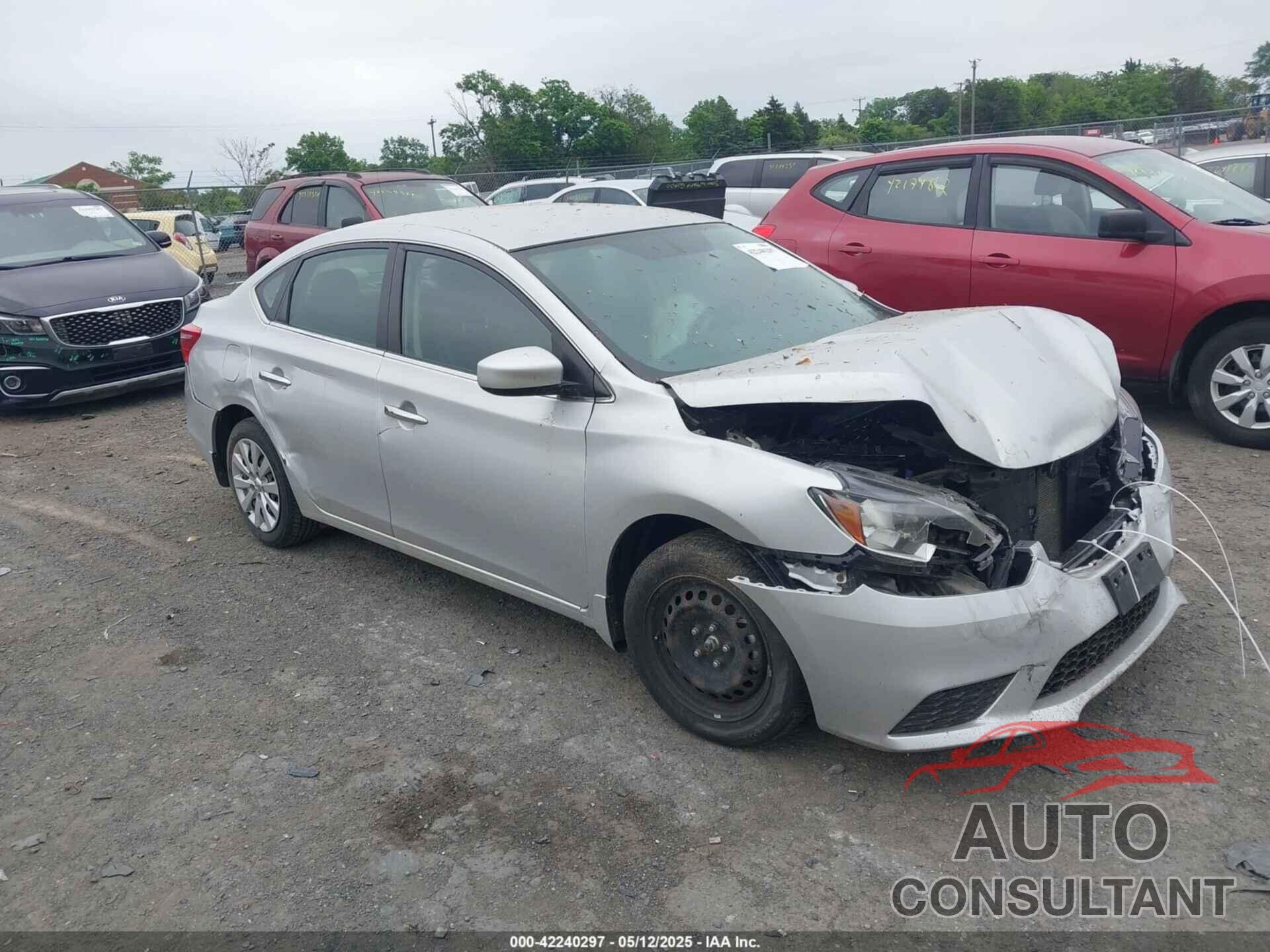 NISSAN SENTRA 2017 - 3N1AB7AP9HY328539