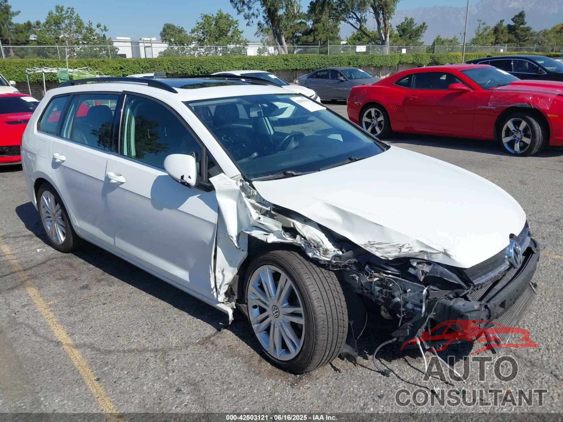 VOLKSWAGEN GOLF SPORTWAGEN 2015 - 3VWCA7AU6FM509792