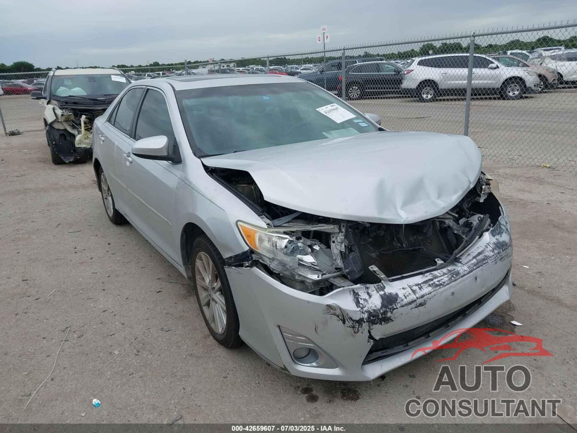 TOYOTA CAMRY 2013 - 4T4BF1FKXDR321291