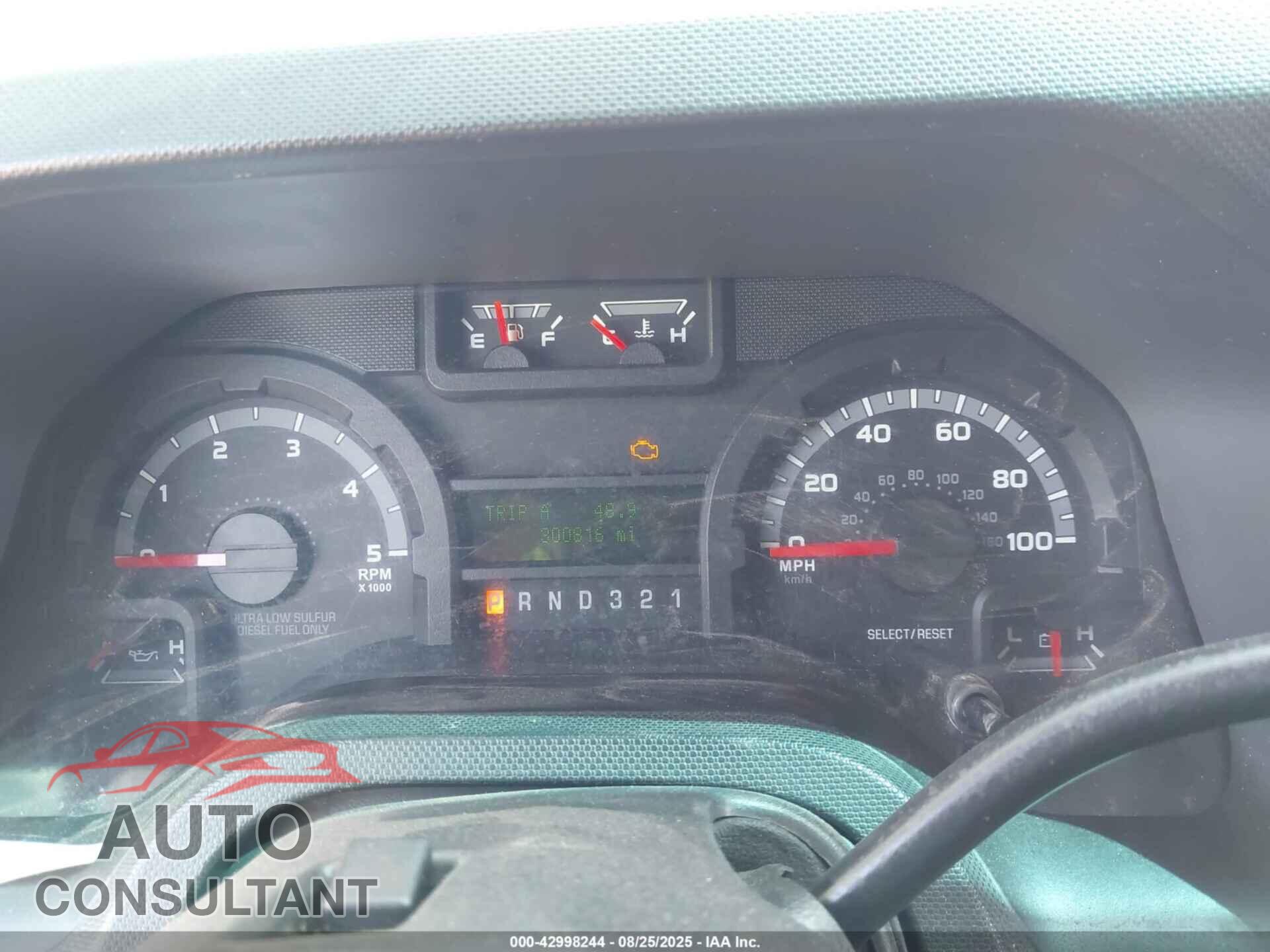FORD E-350 SUPER DUTY 2010 - 1FDSS3EP2ADA31198