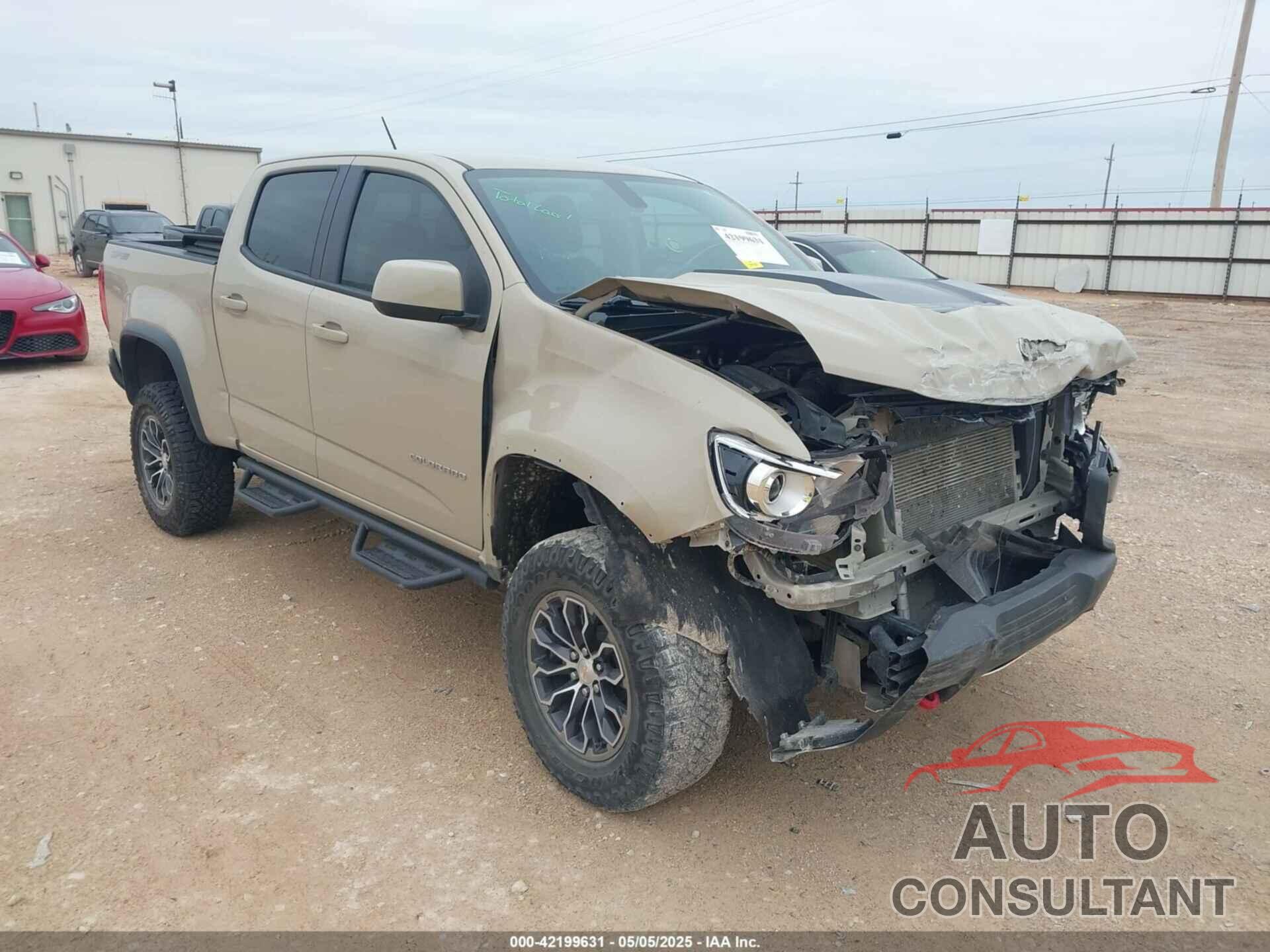 CHEVROLET COLORADO 2022 - 1GCGTEEN5N1327731