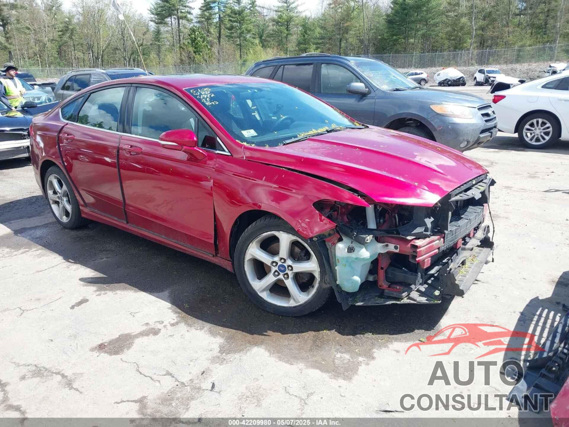 FORD FUSION 2013 - 3FA6P0H7XDR374912
