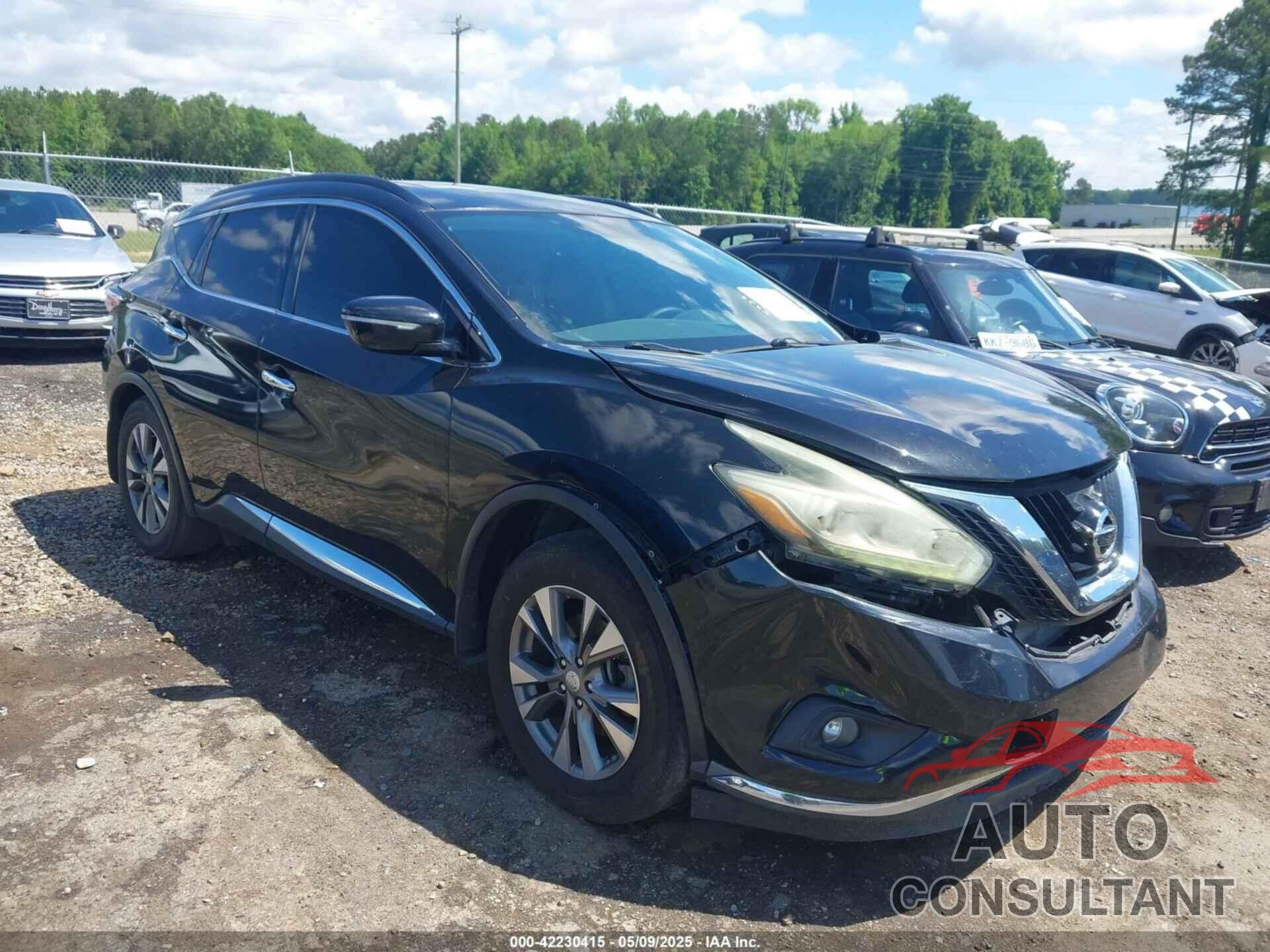 NISSAN MURANO 2015 - 5N1AZ2MG2FN210281
