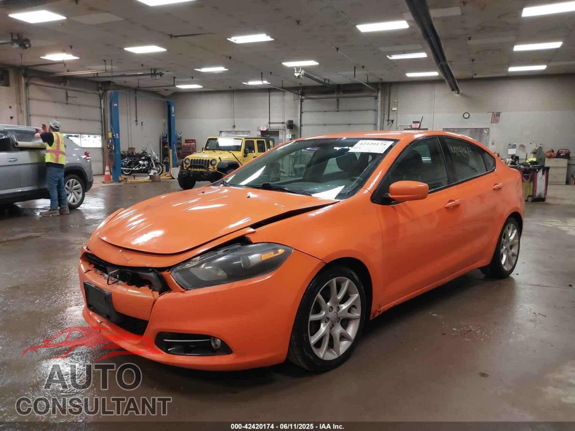 DODGE DART 2013 - 1C3CDFBA1DD345468