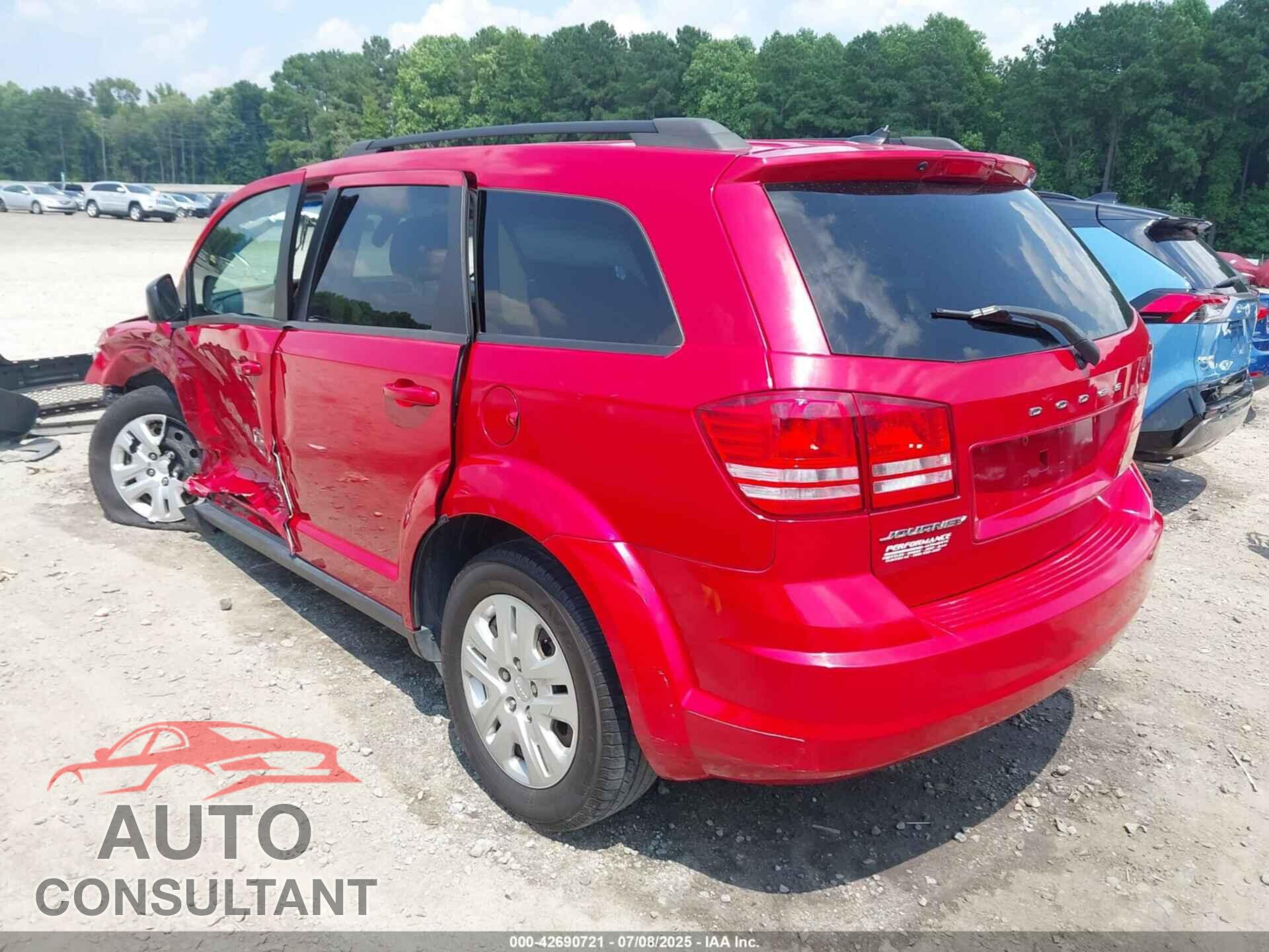 DODGE JOURNEY 2017 - 3C4PDCAB2HT525807