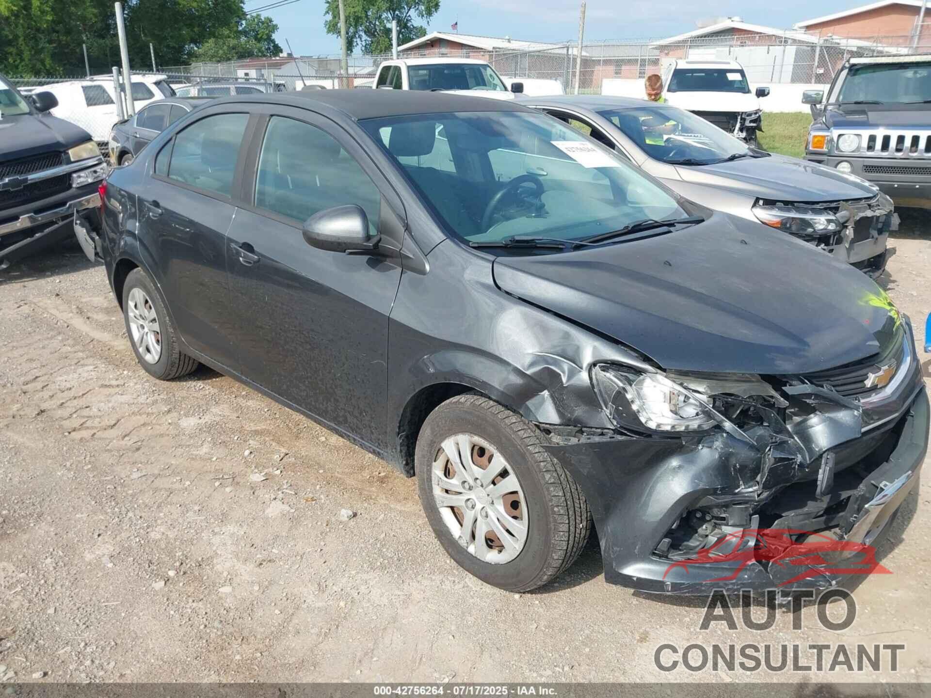 CHEVROLET SONIC 2017 - 1G1JB5SH6H4159214