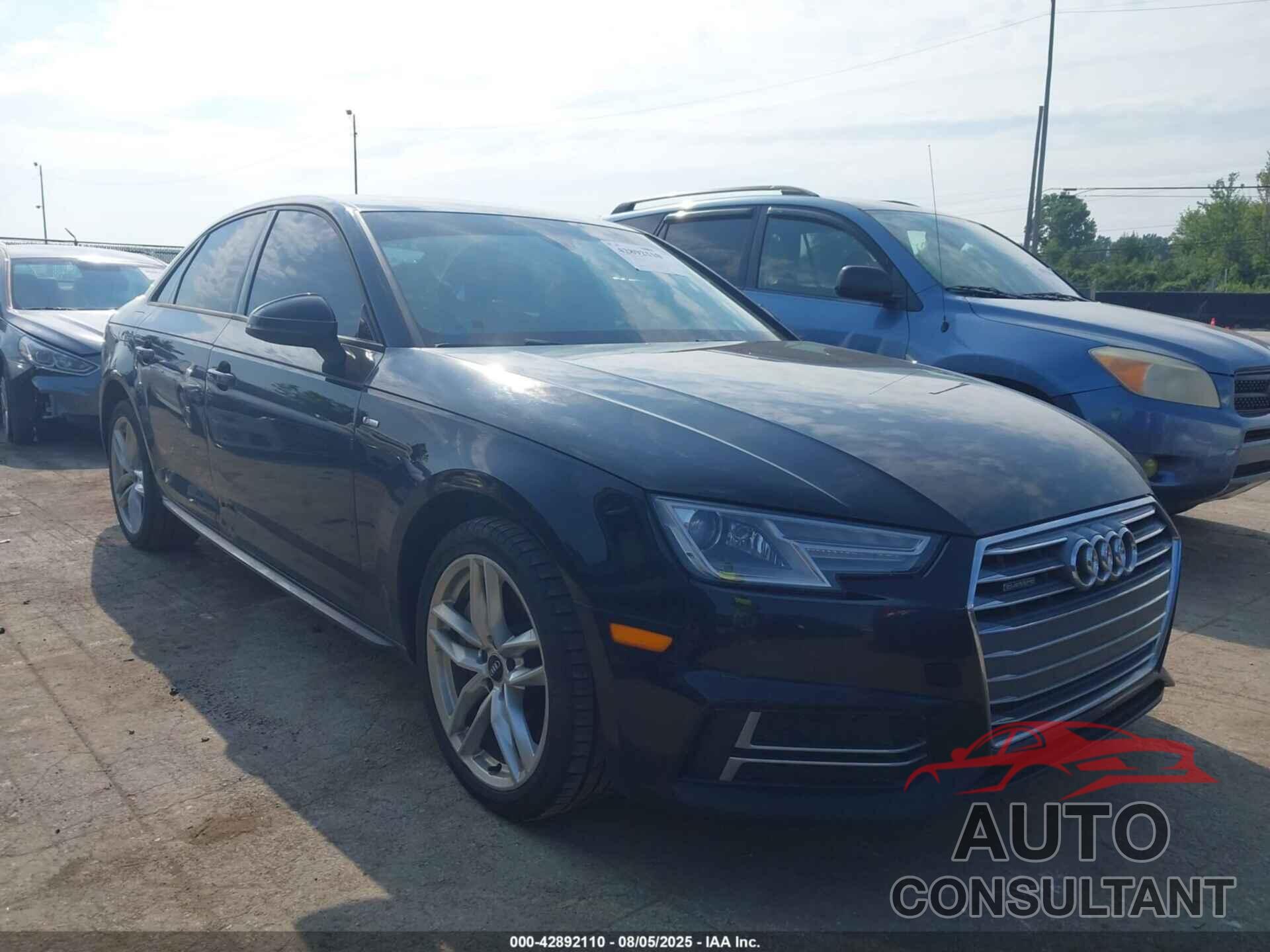 AUDI A4 2017 - WAUDNAF42HN050915