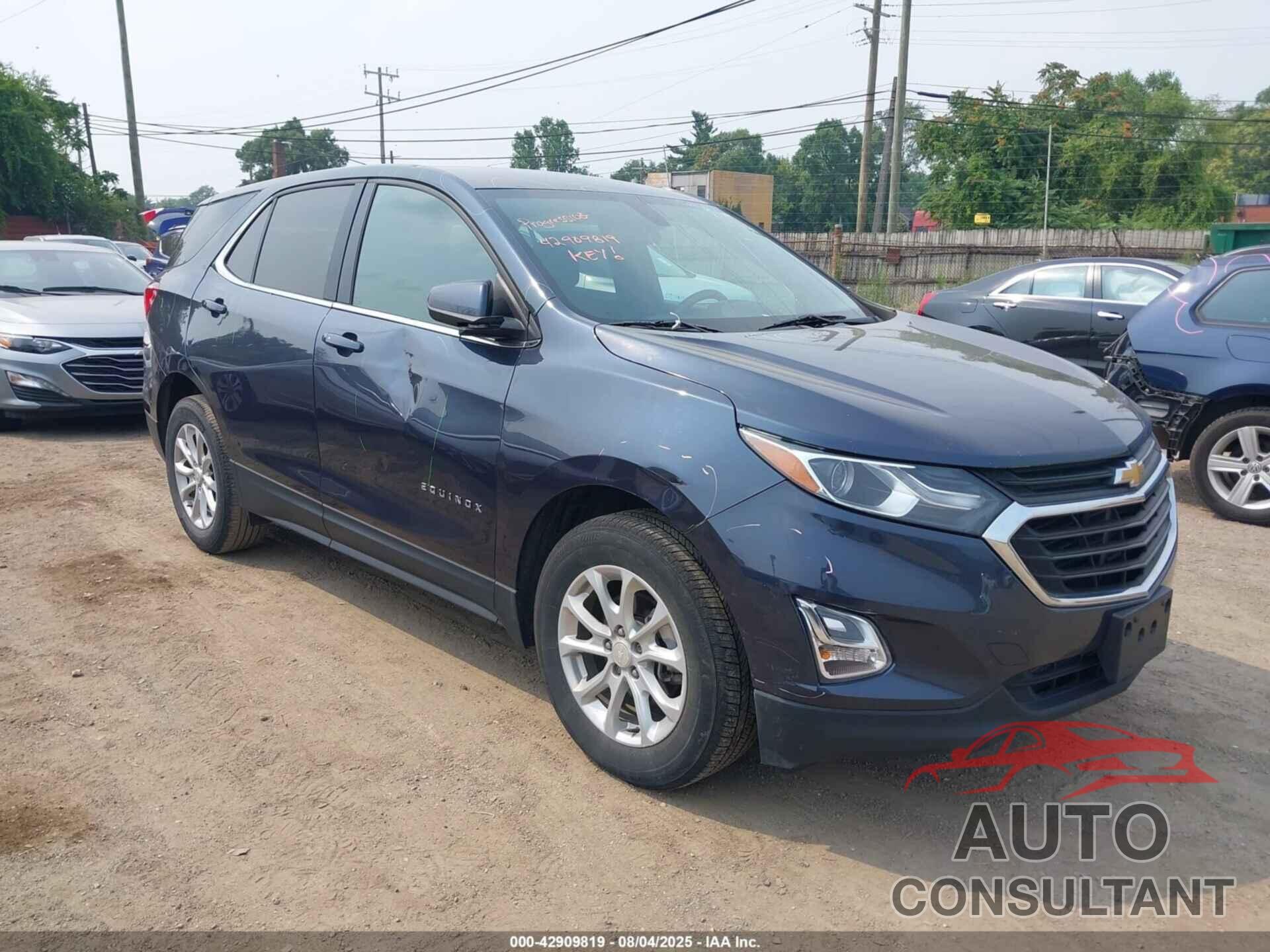 CHEVROLET EQUINOX 2018 - 3GNAXJEV7JS622753