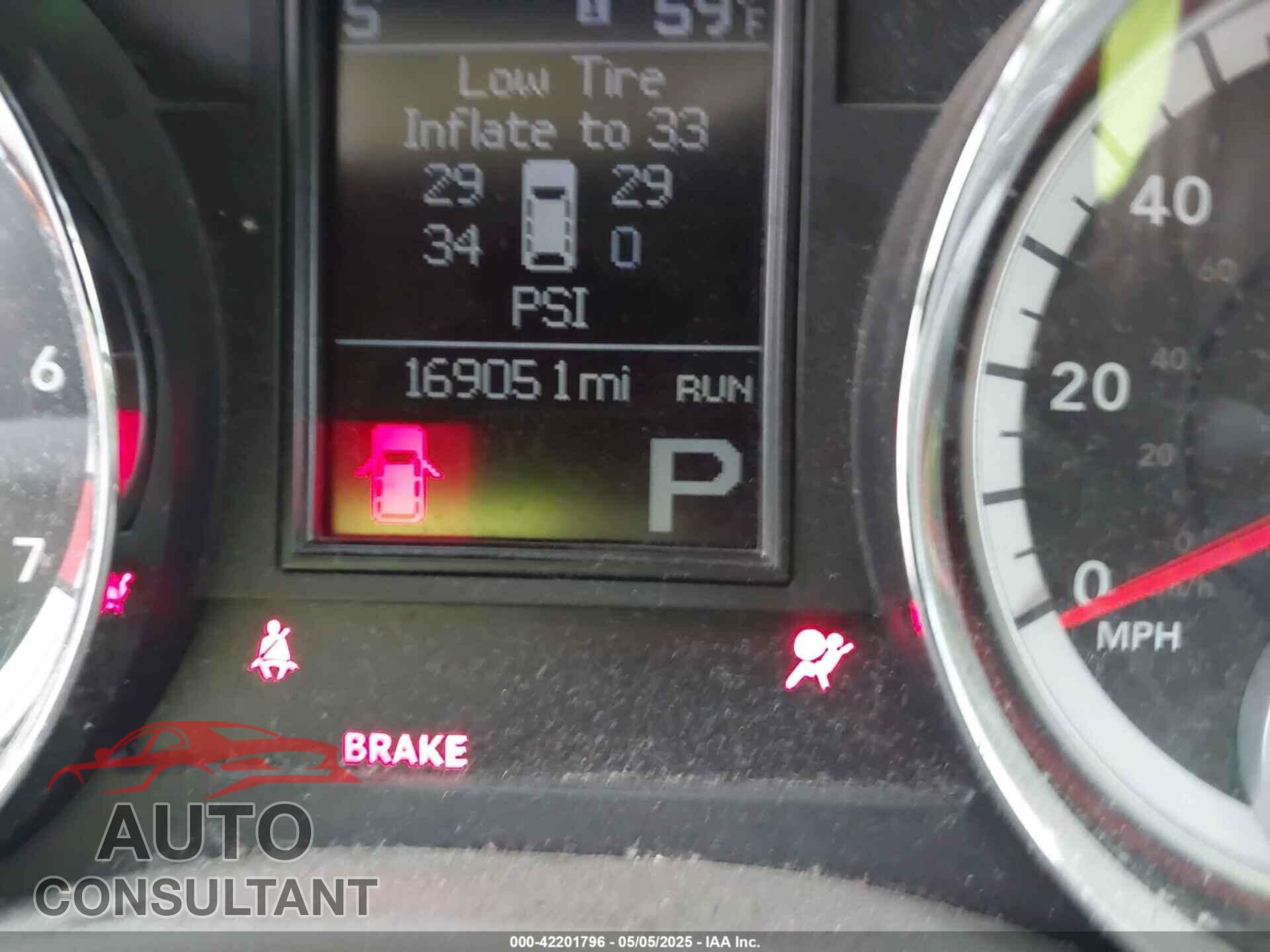 DODGE DURANGO 2013 - 1C4RDJDGXDC693933
