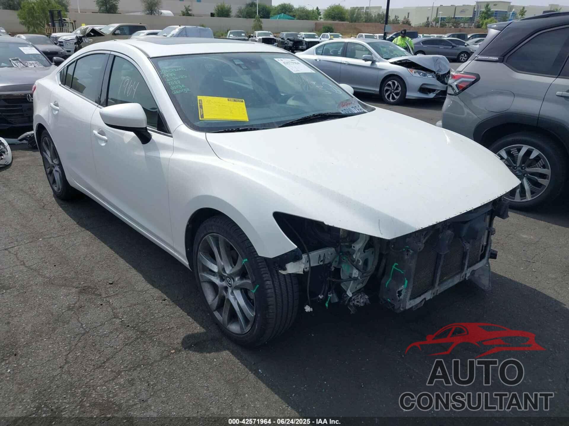 MAZDA MAZDA6 2015 - JM1GJ1W65F1173965