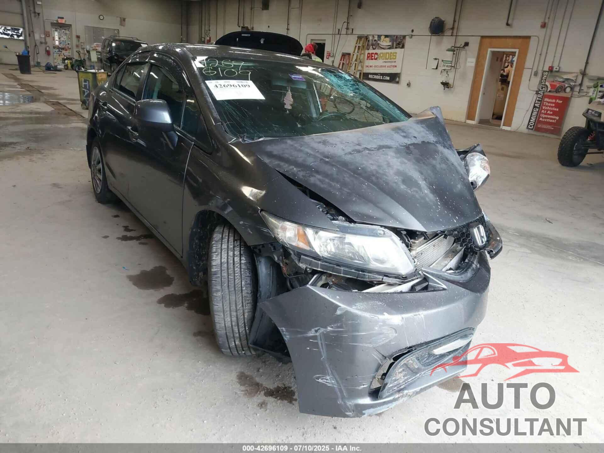 HONDA CIVIC 2013 - 2HGFB2F56DH534626