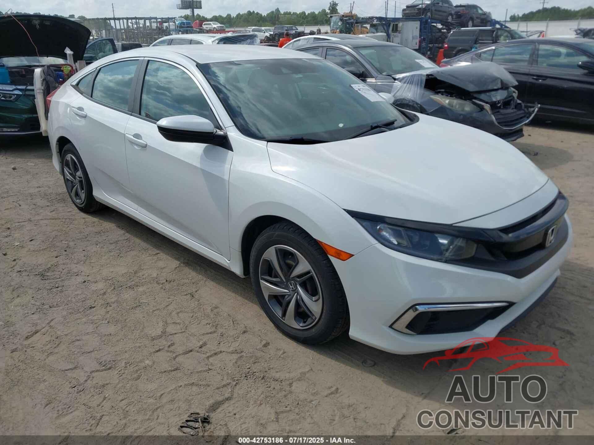 HONDA CIVIC 2019 - 2HGFC2F68KH568117