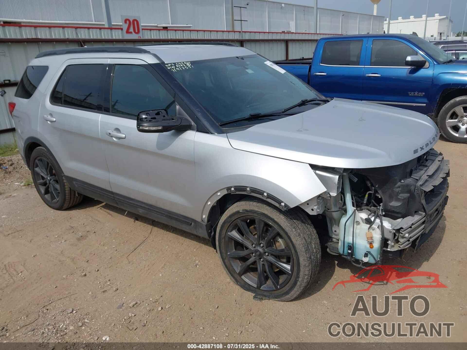 FORD EXPLORER 2018 - 1FM5K7D85JGA79792