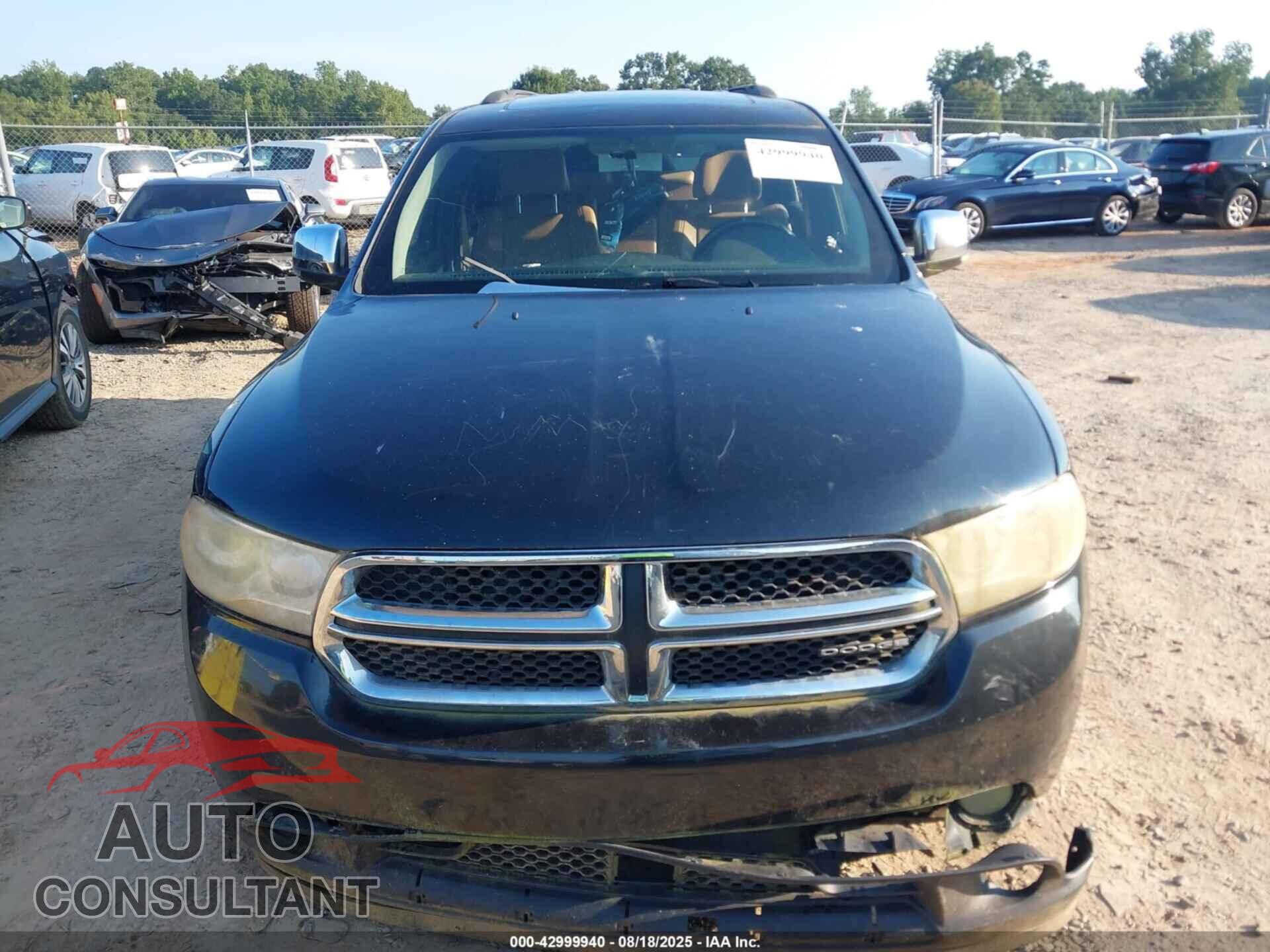 DODGE DURANGO 2012 - 1C4SDHET2CC182768