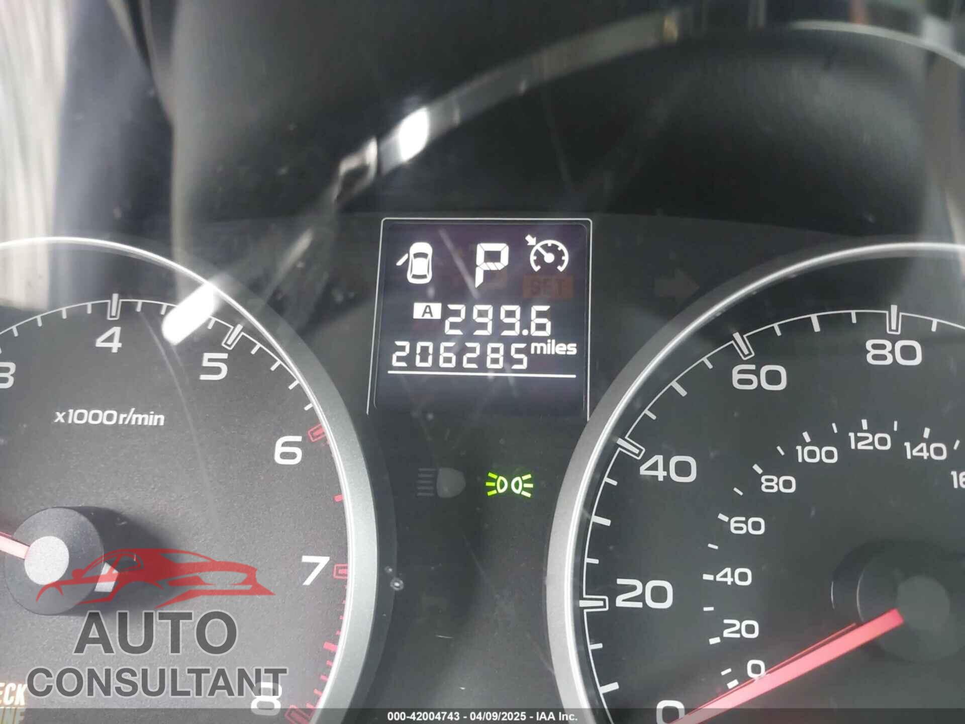 SUBARU OUTBACK 2014 - 4S4BRBDC4E3214134