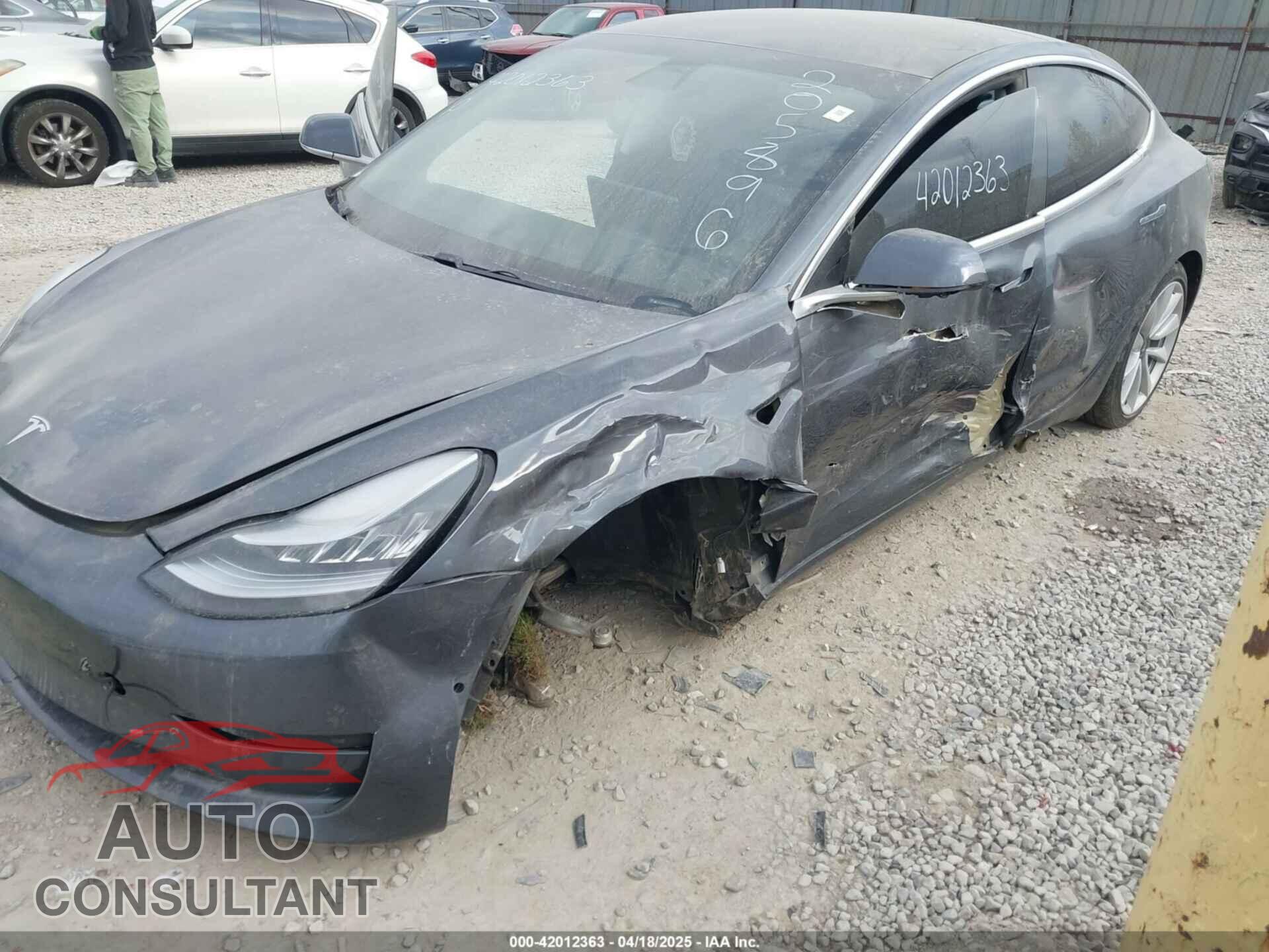 TESLA MODEL 3 2019 - 5YJ3E1EB5KF205896