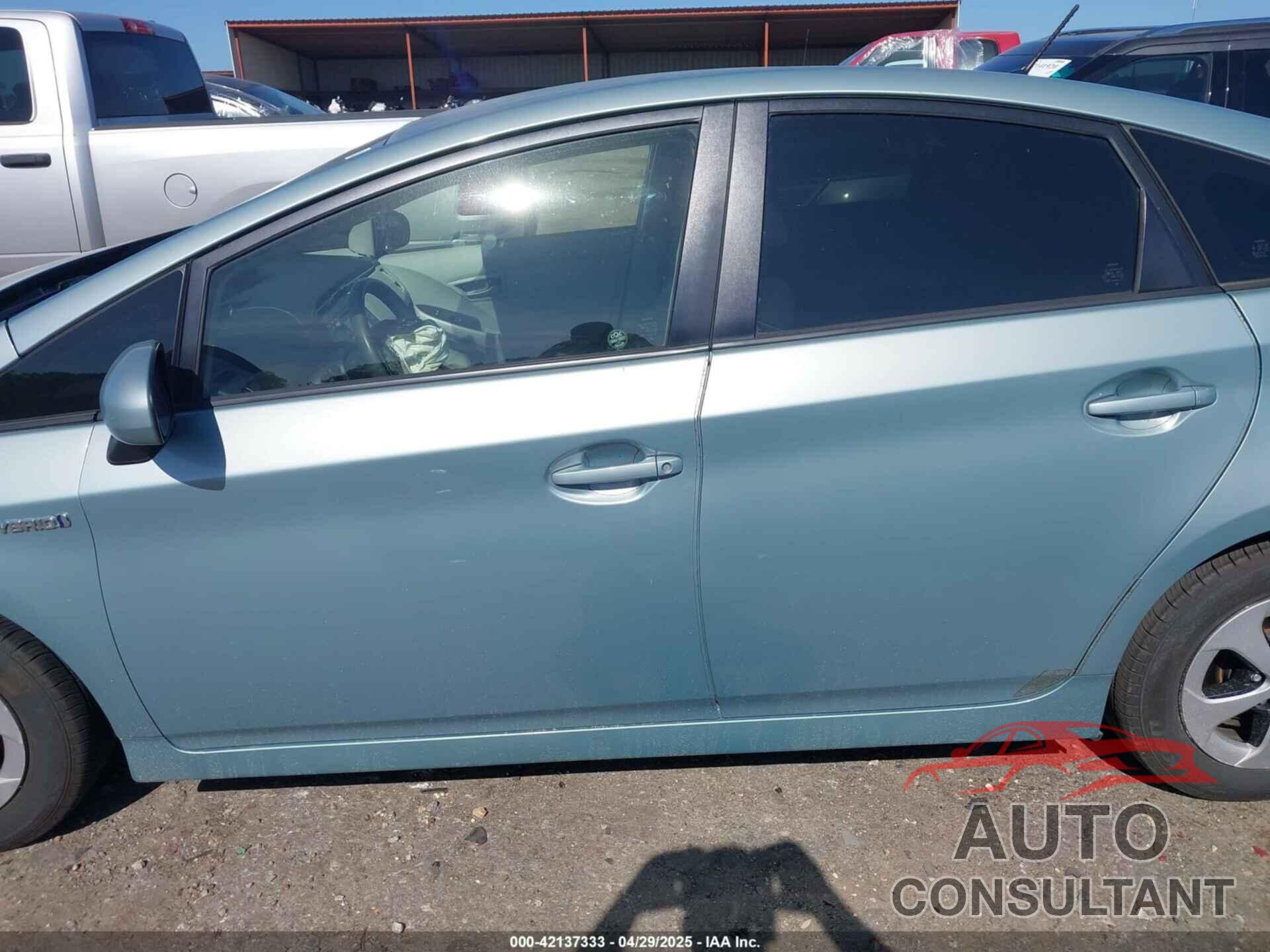 TOYOTA PRIUS 2013 - JTDKN3DU7D1616318