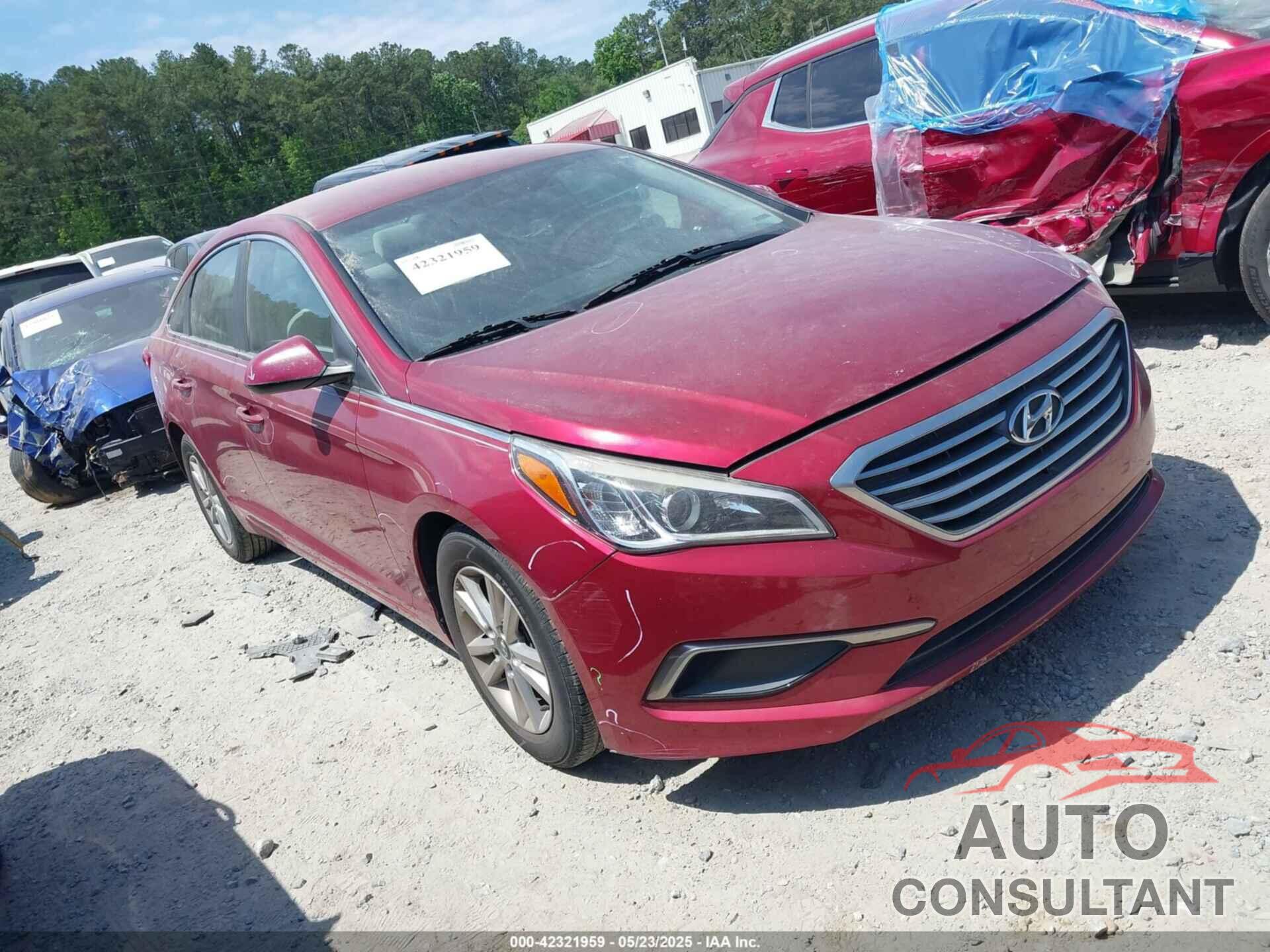HYUNDAI SONATA 2016 - 5NPE24AF9GH302409