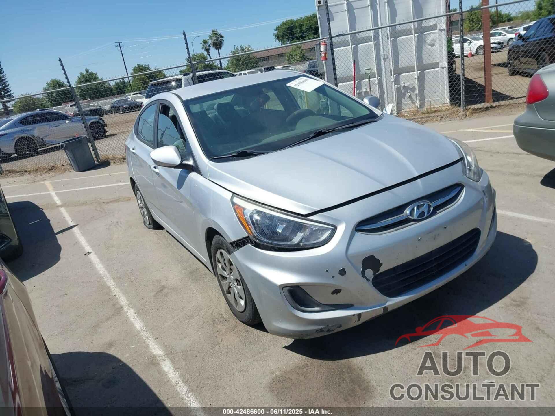 HYUNDAI ACCENT 2017 - KMHCT4AE1HU172690
