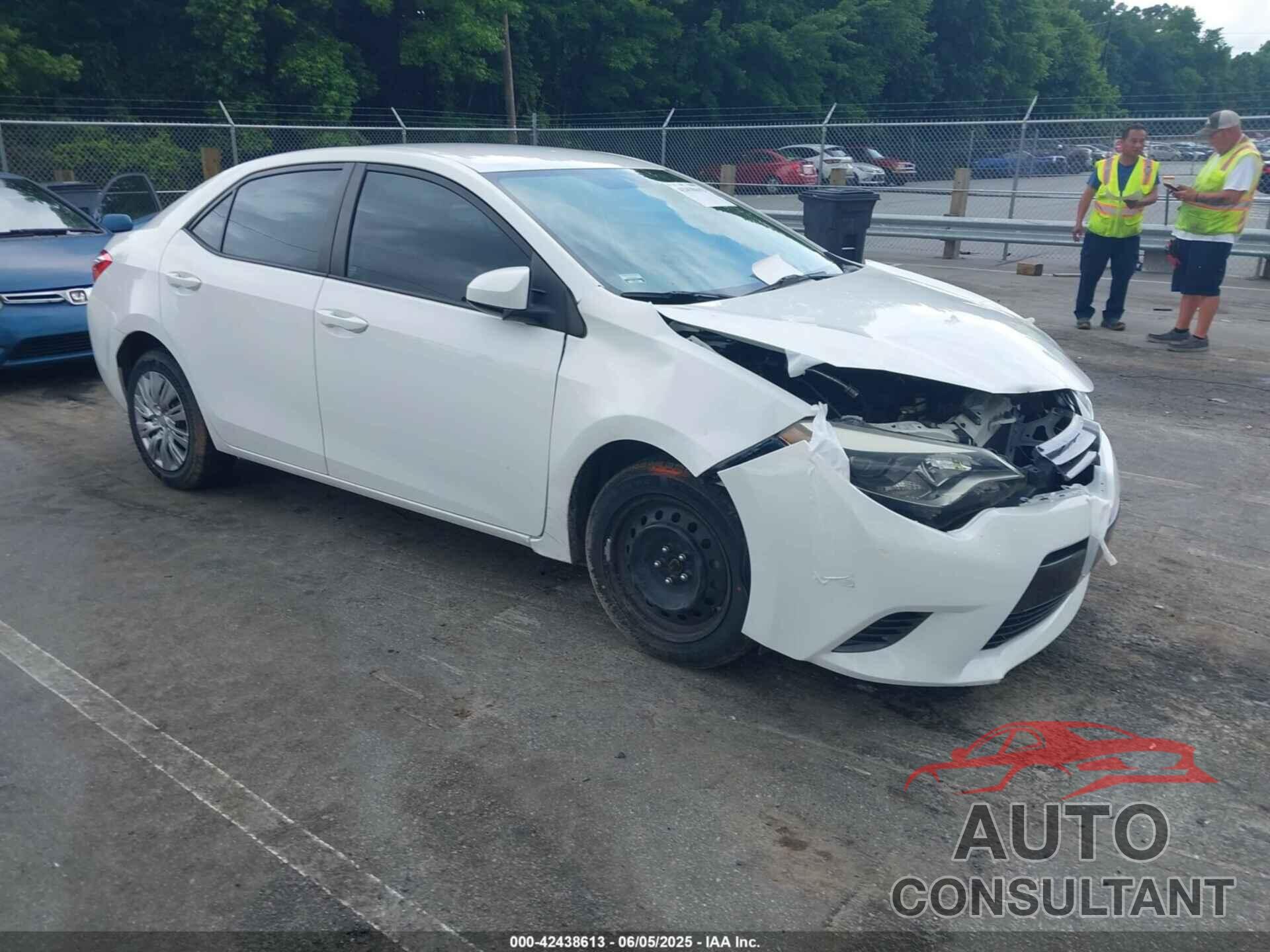 TOYOTA COROLLA 2016 - 2T1BURHE4GC712884