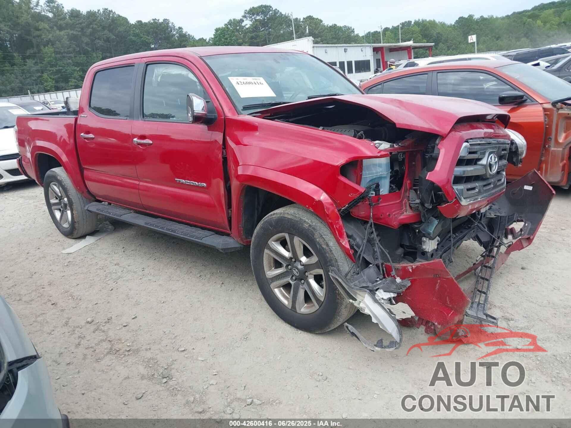 TOYOTA TACOMA 2017 - 5TFGZ5AN4HX089554