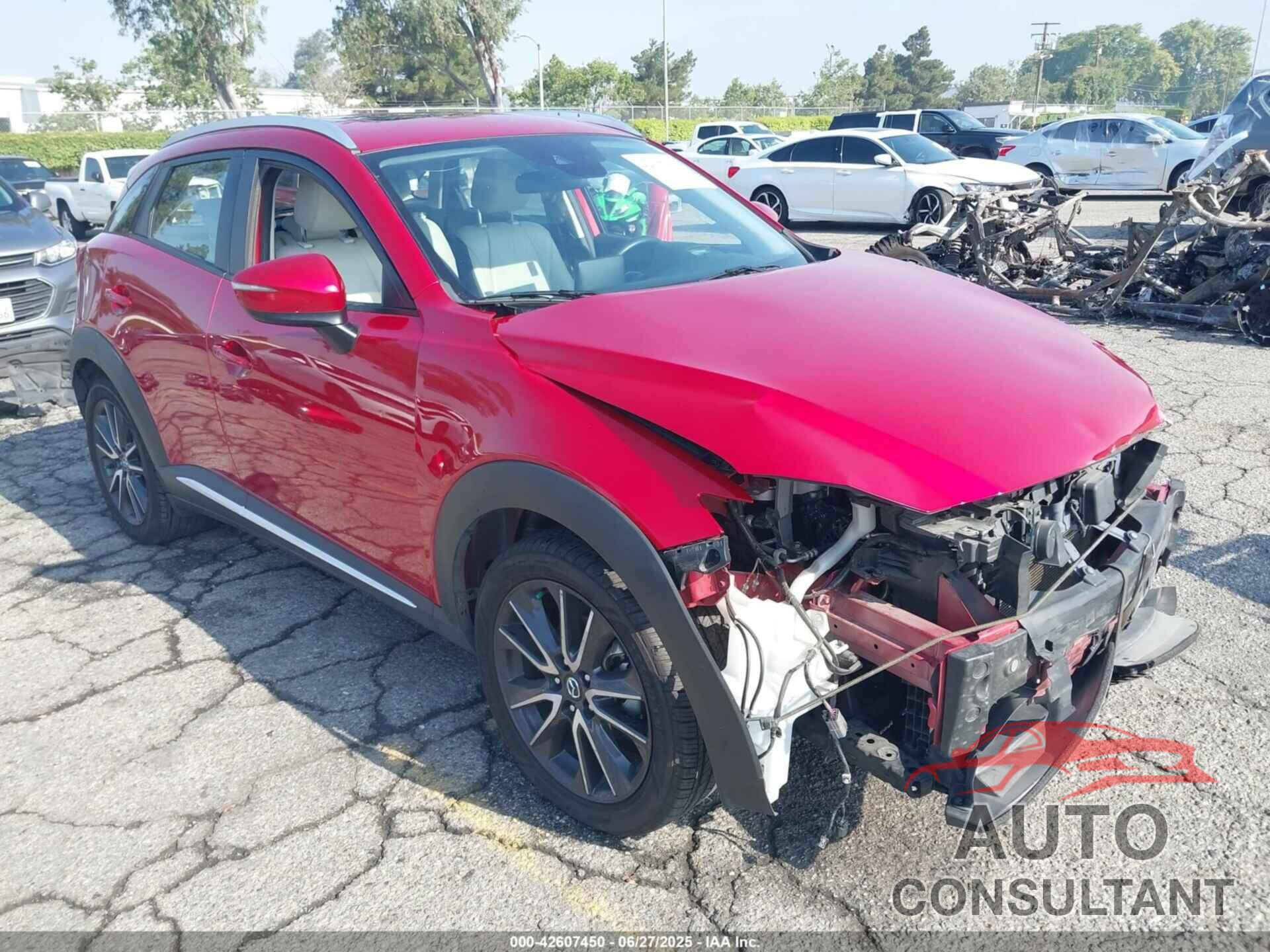 MAZDA CX-3 2018 - JM1DKDD78J0308027