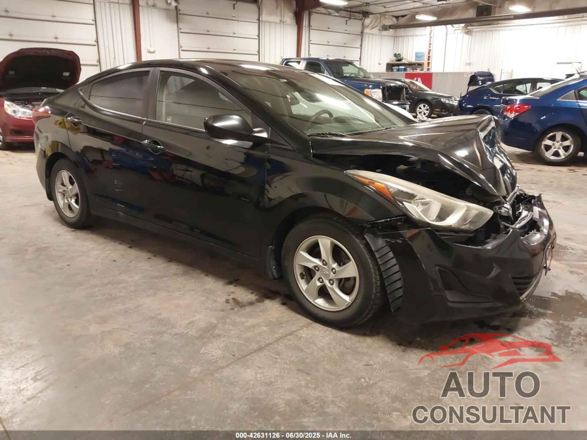 HYUNDAI ELANTRA 2015 - KMHDH4AE6FU265269