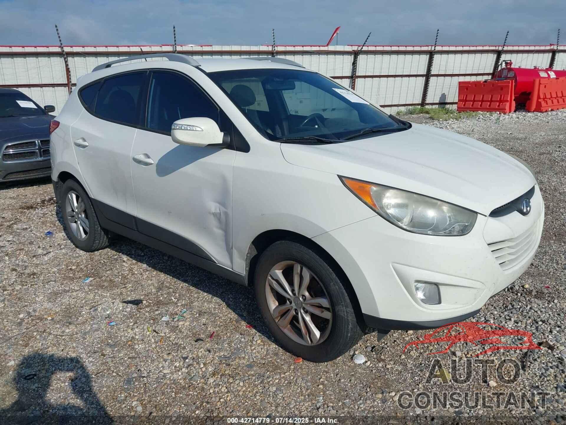 HYUNDAI TUCSON 2013 - KM8JU3AC1DU594997
