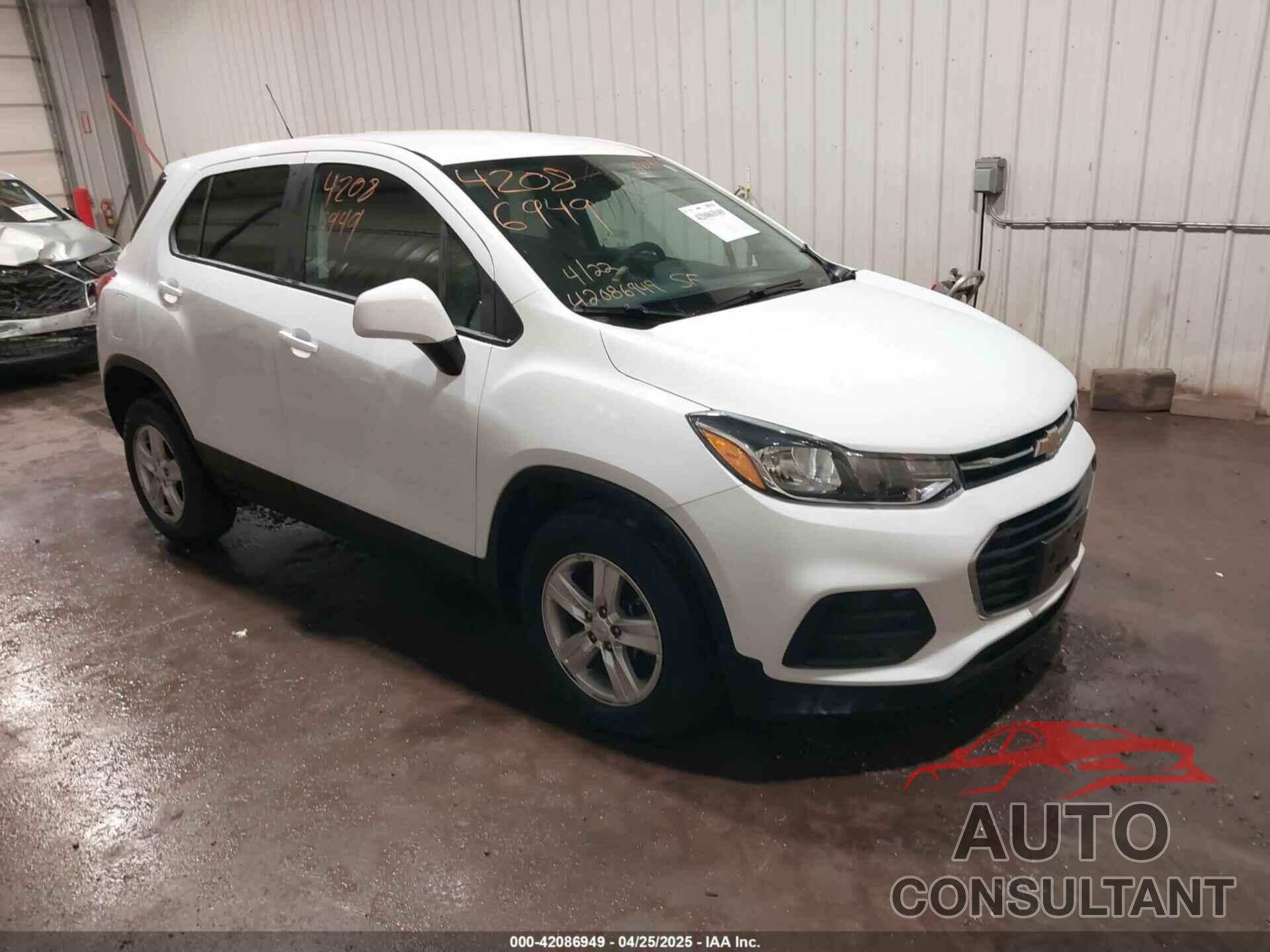 CHEVROLET TRAX 2022 - KL7CJNSM0NB547818