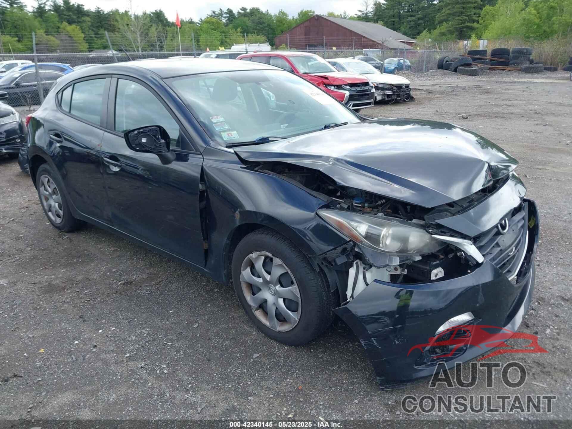 MAZDA MAZDA3 2014 - JM1BM1K76E1124045