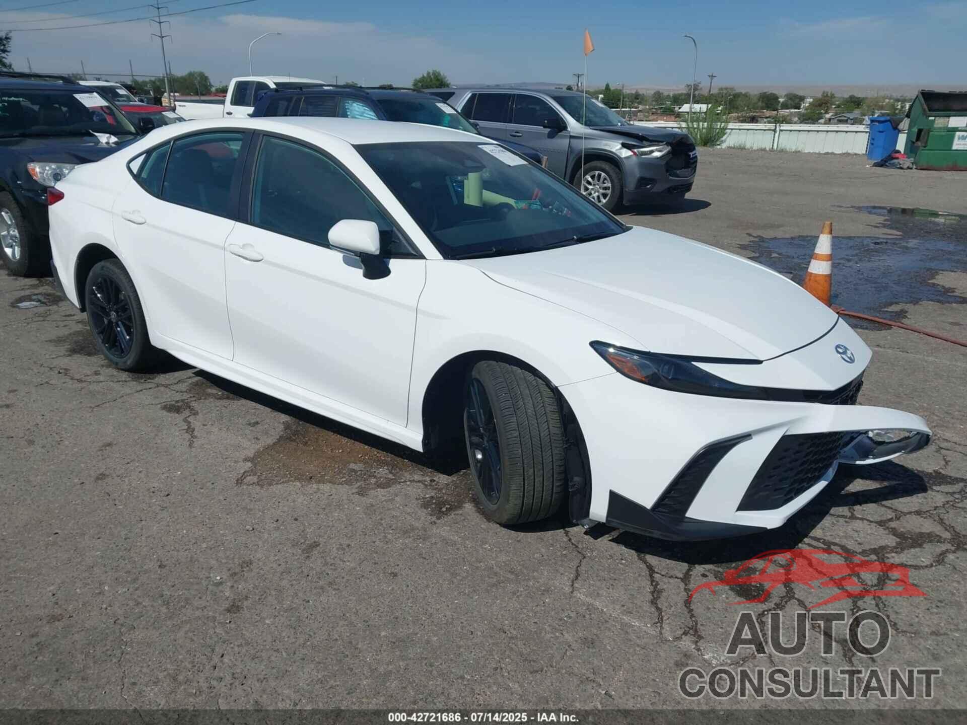 TOYOTA CAMRY 2025 - 4T1DAACK5SU152364