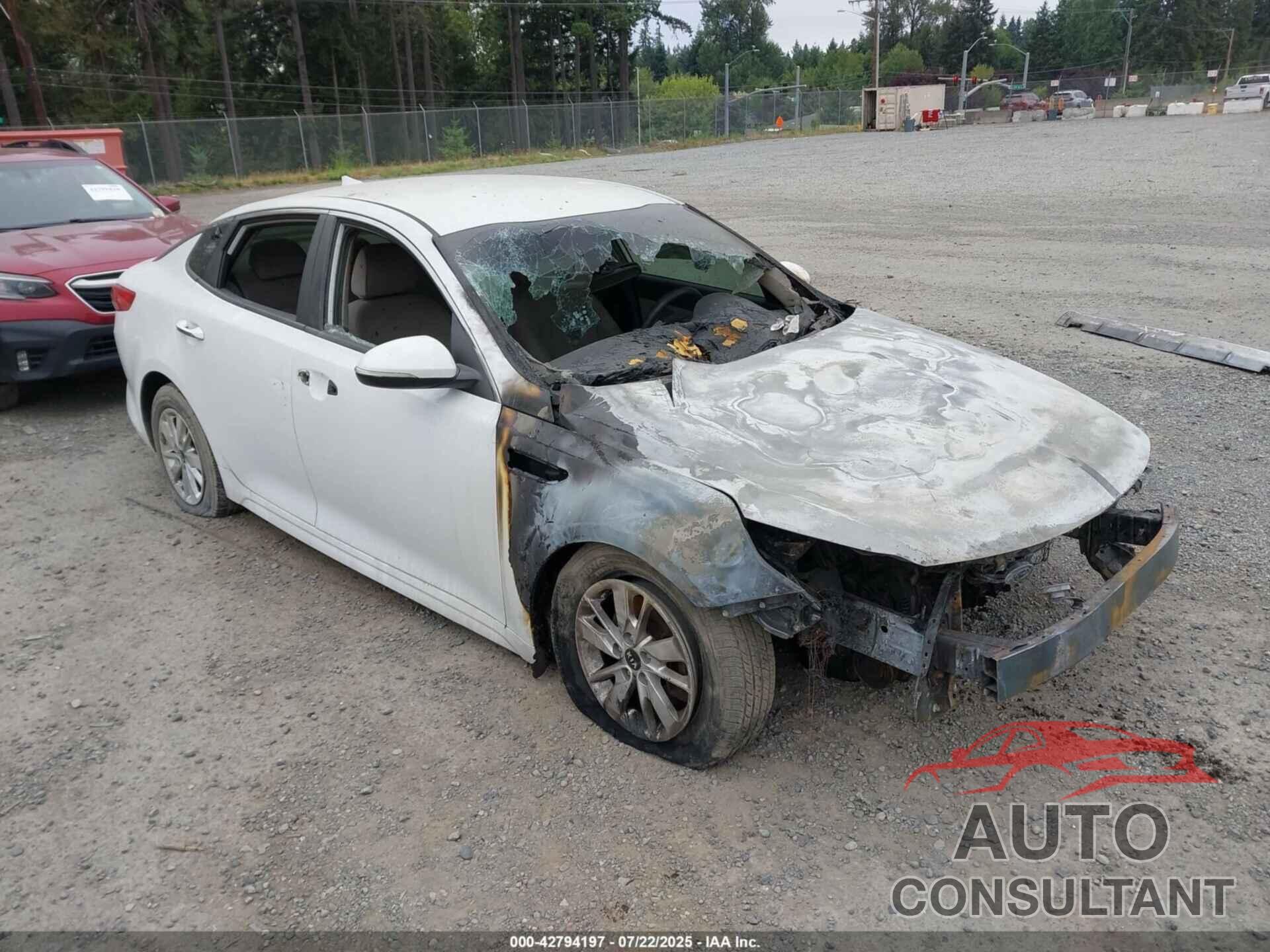 KIA OPTIMA 2016 - 5XXGT4L38GG074861