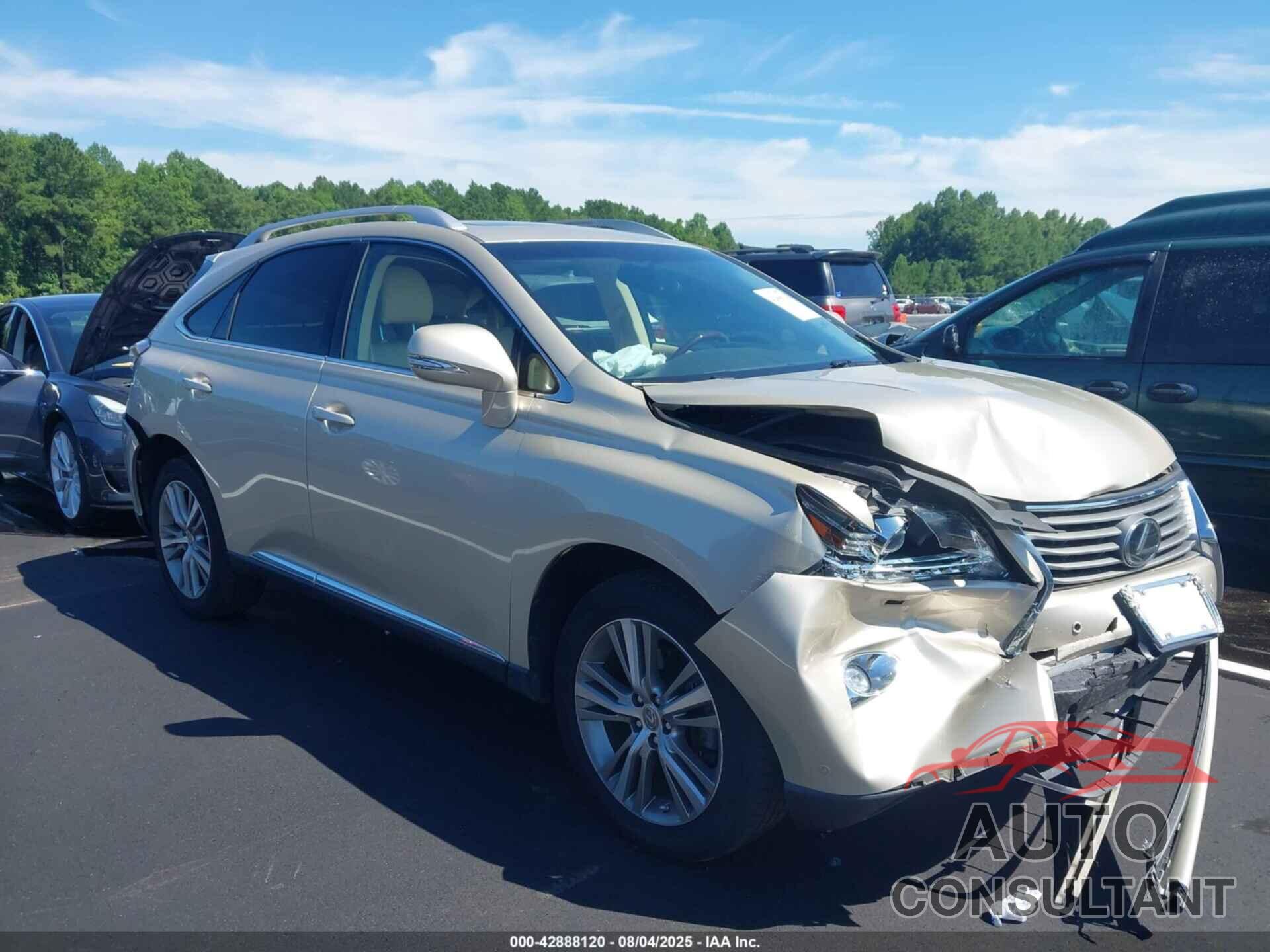 LEXUS RX 350 2015 - JTJBK1BA6F2469778