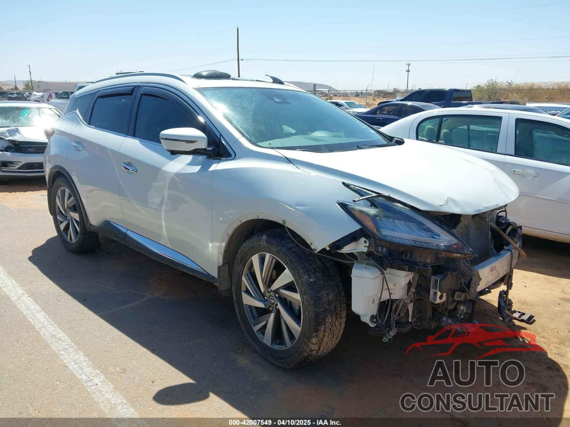 NISSAN MURANO 2019 - 5N1AZ2MJ0KN141340