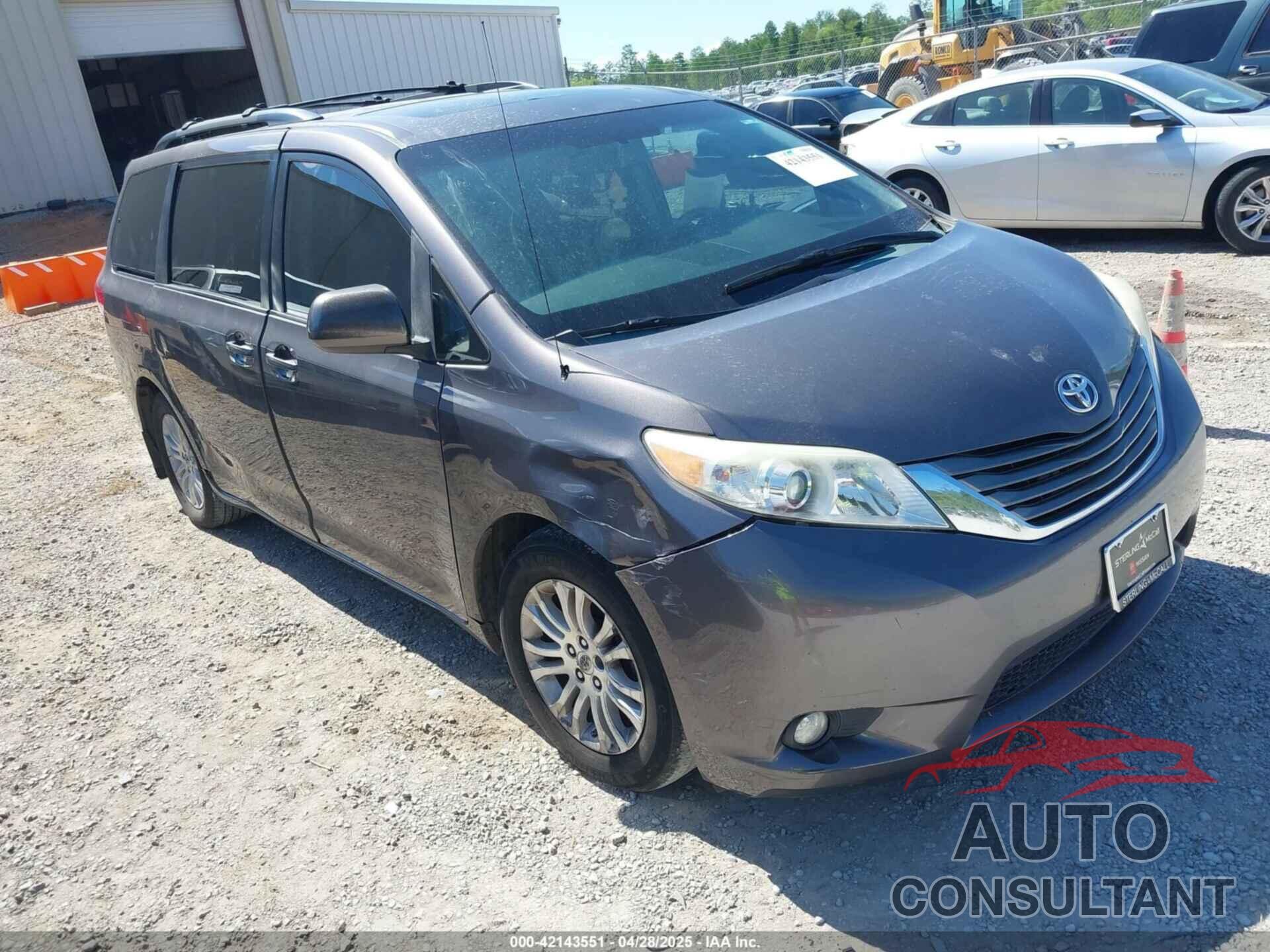 TOYOTA SIENNA 2012 - 5TDYK3DC5CS259216