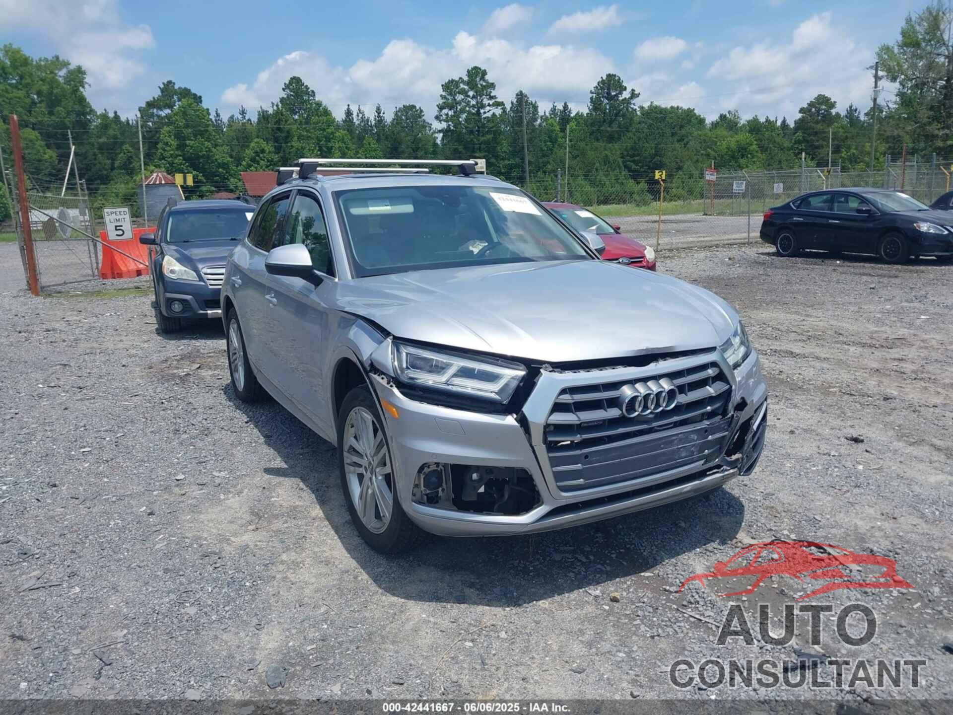 AUDI Q5 2018 - WA1CNAFY4J2077763