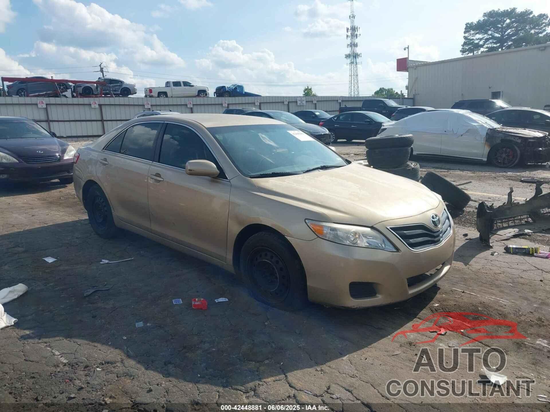 TOYOTA CAMRY 2010 - 4T1BF3EK9AU511229