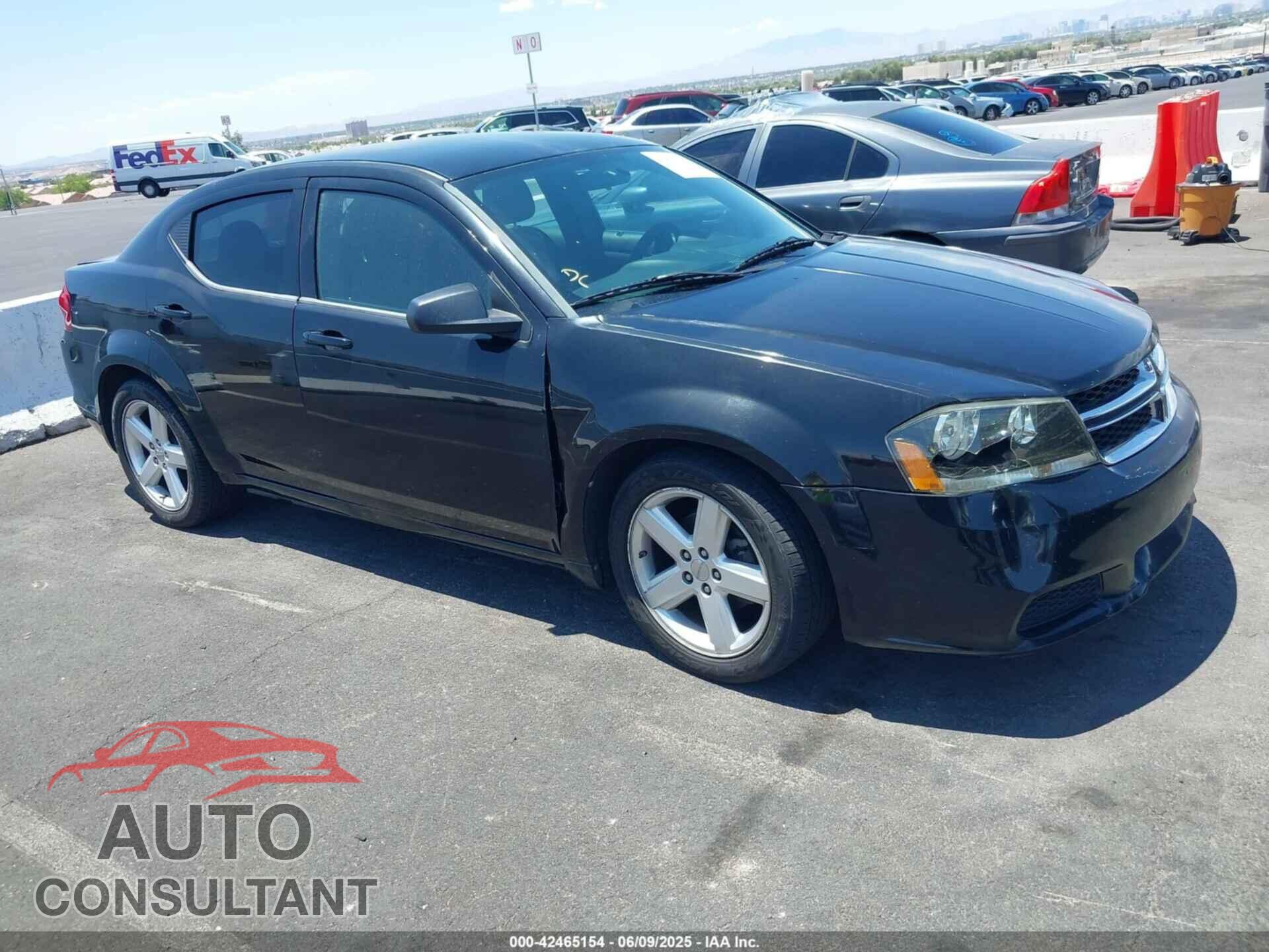 DODGE AVENGER 2013 - 1C3CDZAB4DN512332