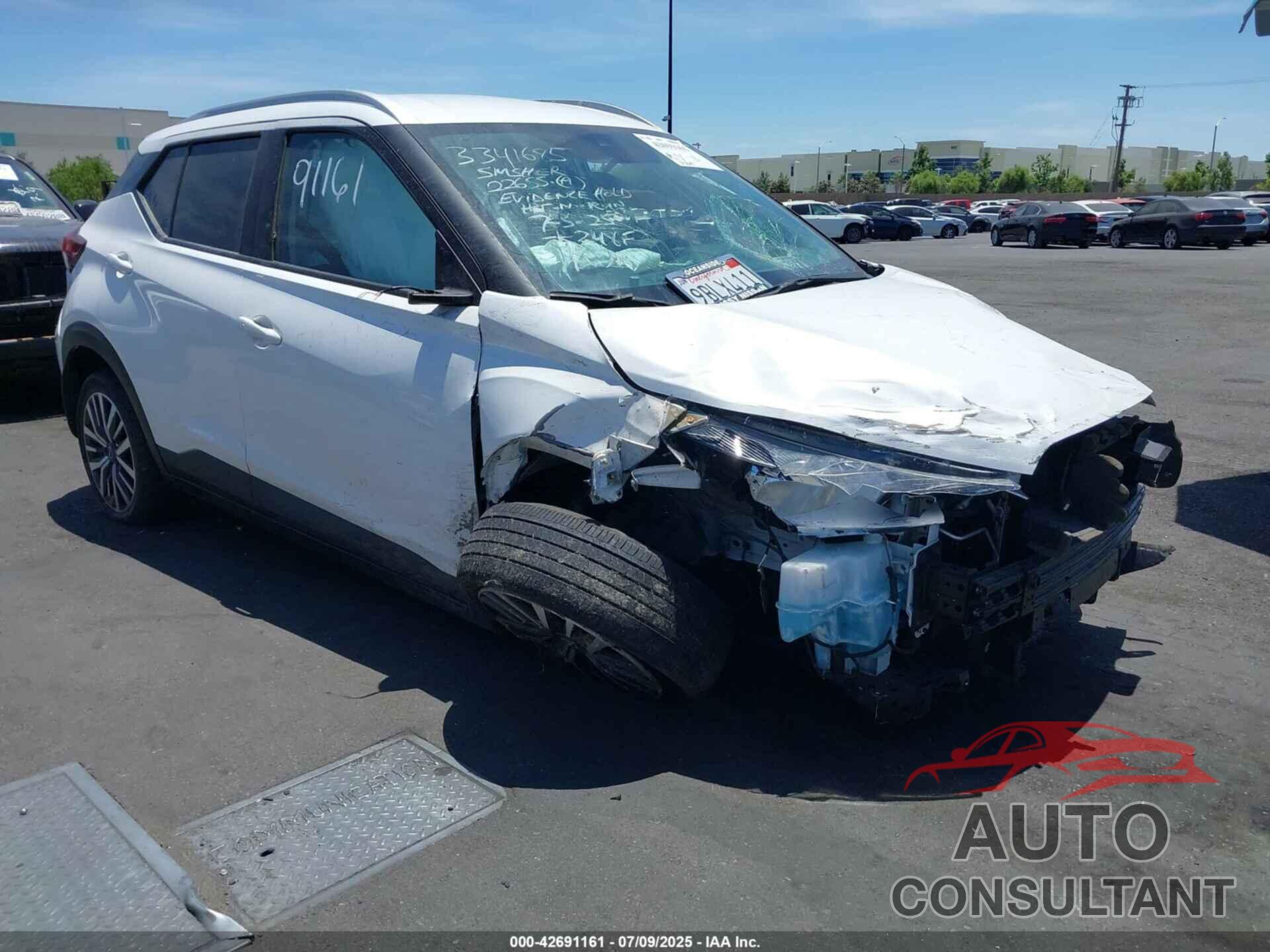 NISSAN KICKS 2022 - 3N1CP5CV7NL513241