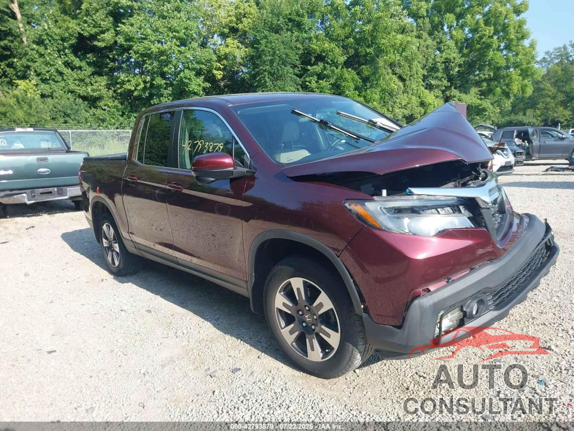 HONDA RIDGELINE 2019 - 5FPYK3F60KB028306