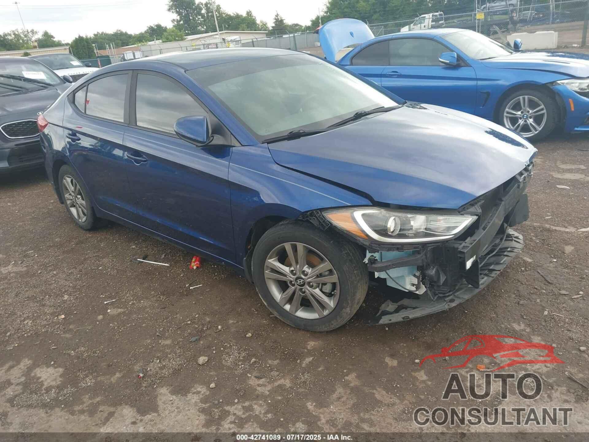 HYUNDAI ELANTRA 2018 - 5NPD84LF2JH362563