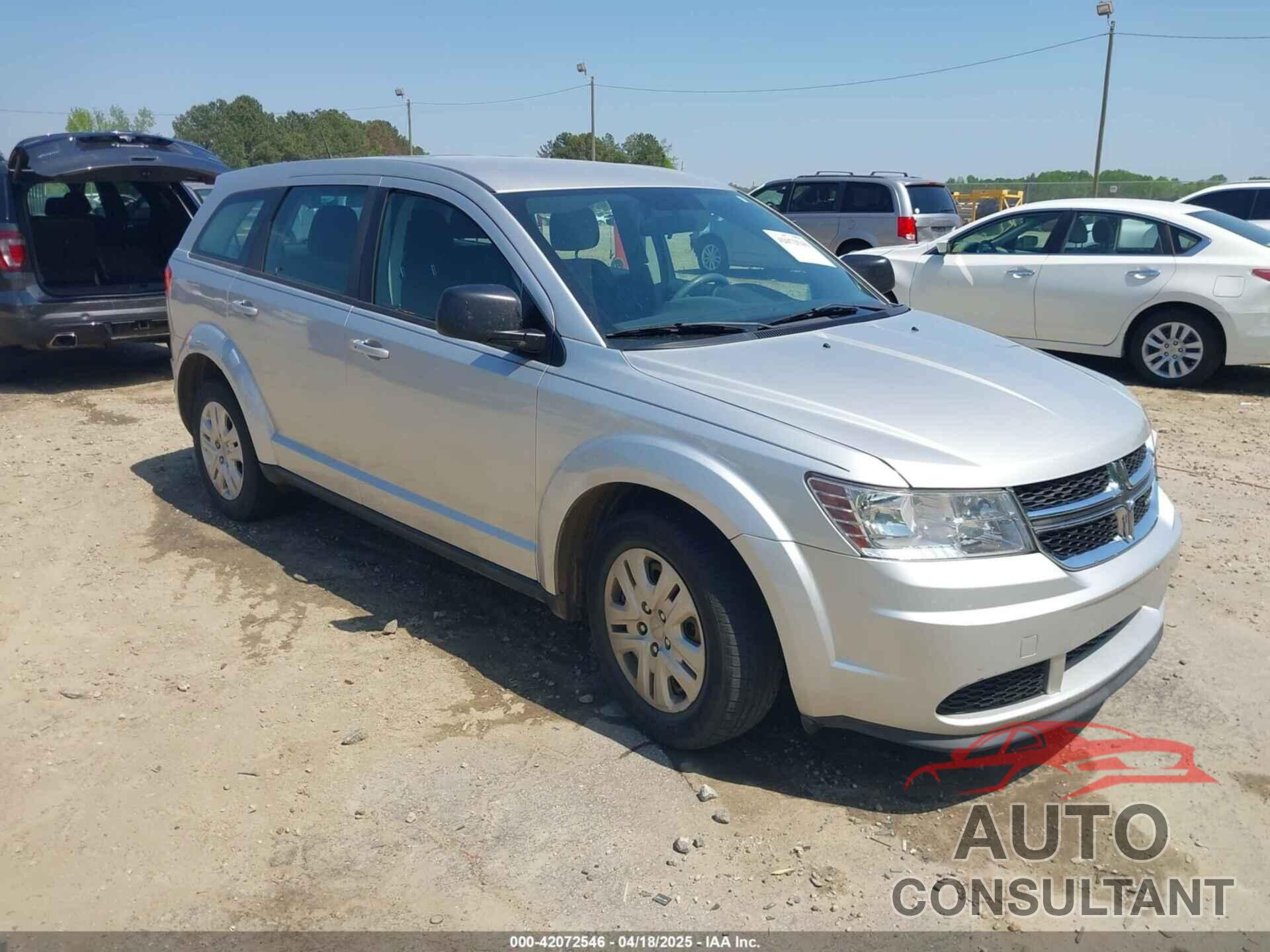 DODGE JOURNEY 2014 - 3C4PDCAB5ET112789