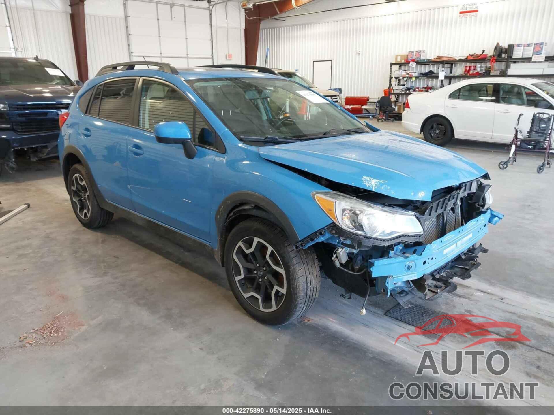 SUBARU CROSSTREK 2016 - JF2GPABC0G8233297