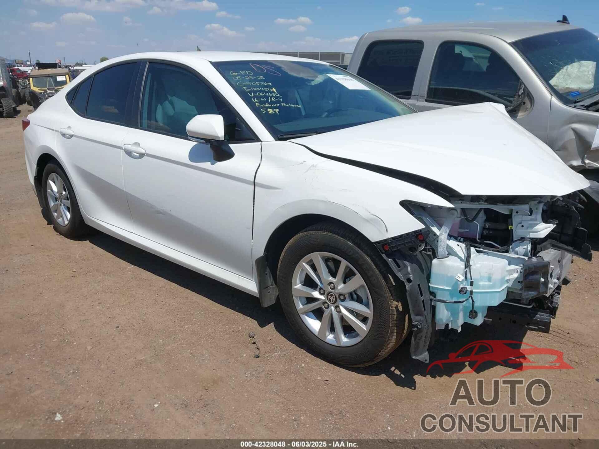 TOYOTA CAMRY 2025 - 4T1DAACK6SU064682