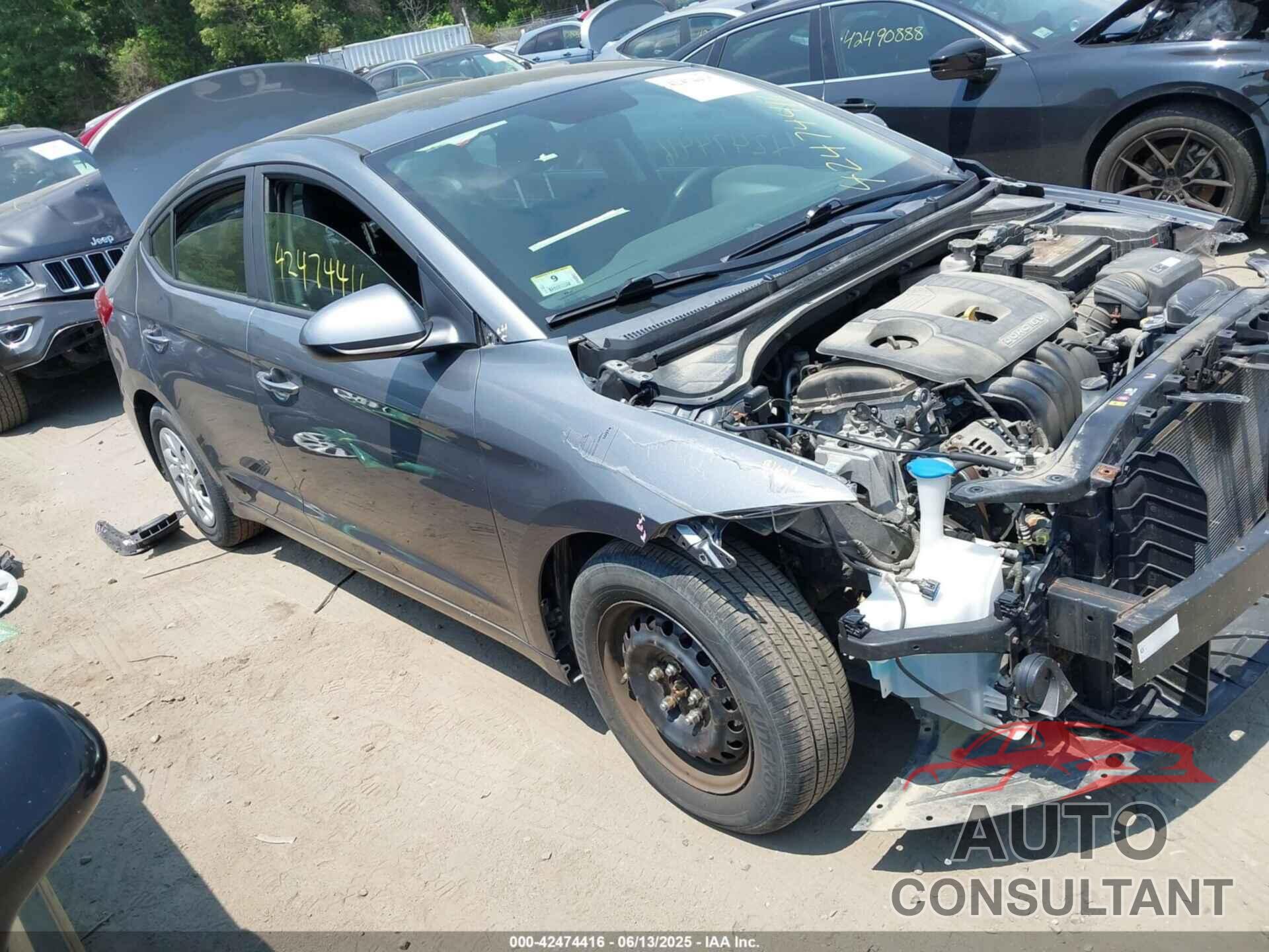HYUNDAI ELANTRA 2018 - 5NPD74LF6JH254272