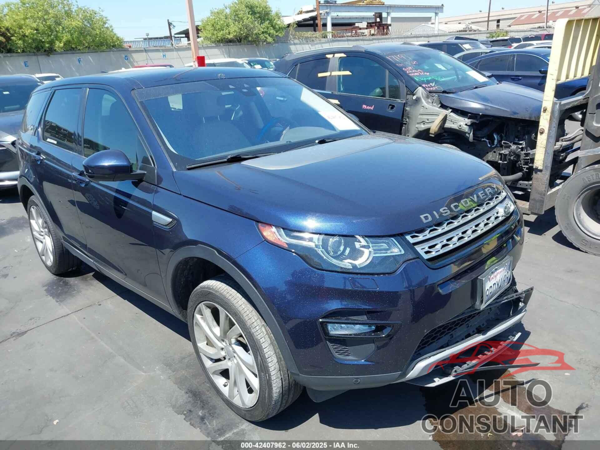 LAND ROVER DISCOVERY SPORT 2017 - SALCR2BG8HH665548