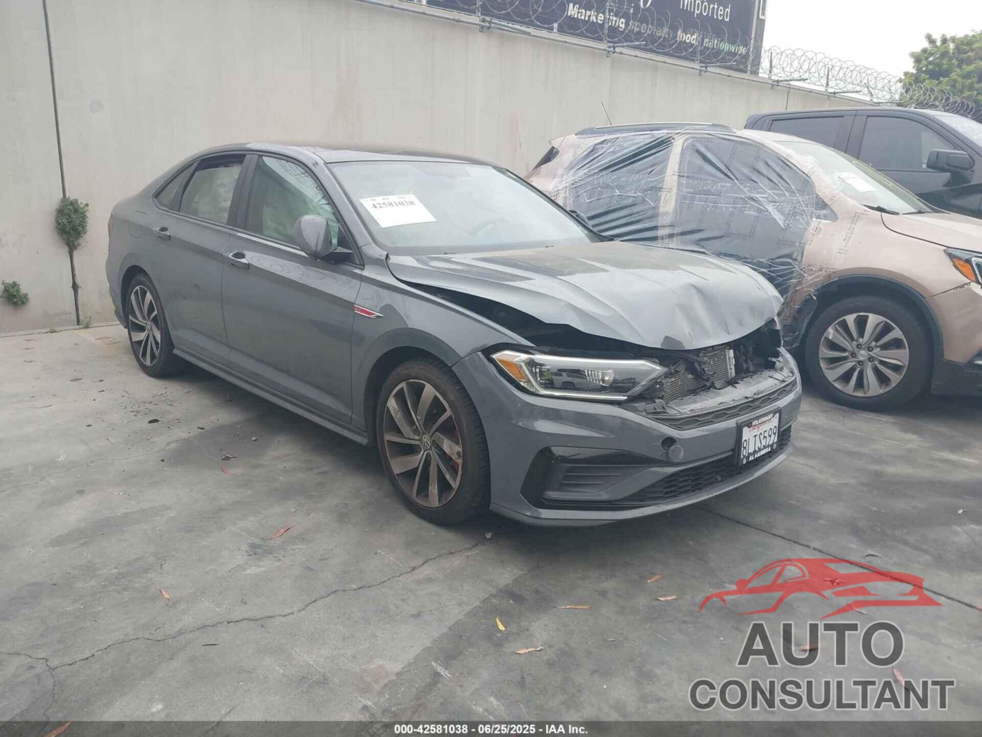 VOLKSWAGEN JETTA GLI 2019 - 3VW6T7BU5KM205353
