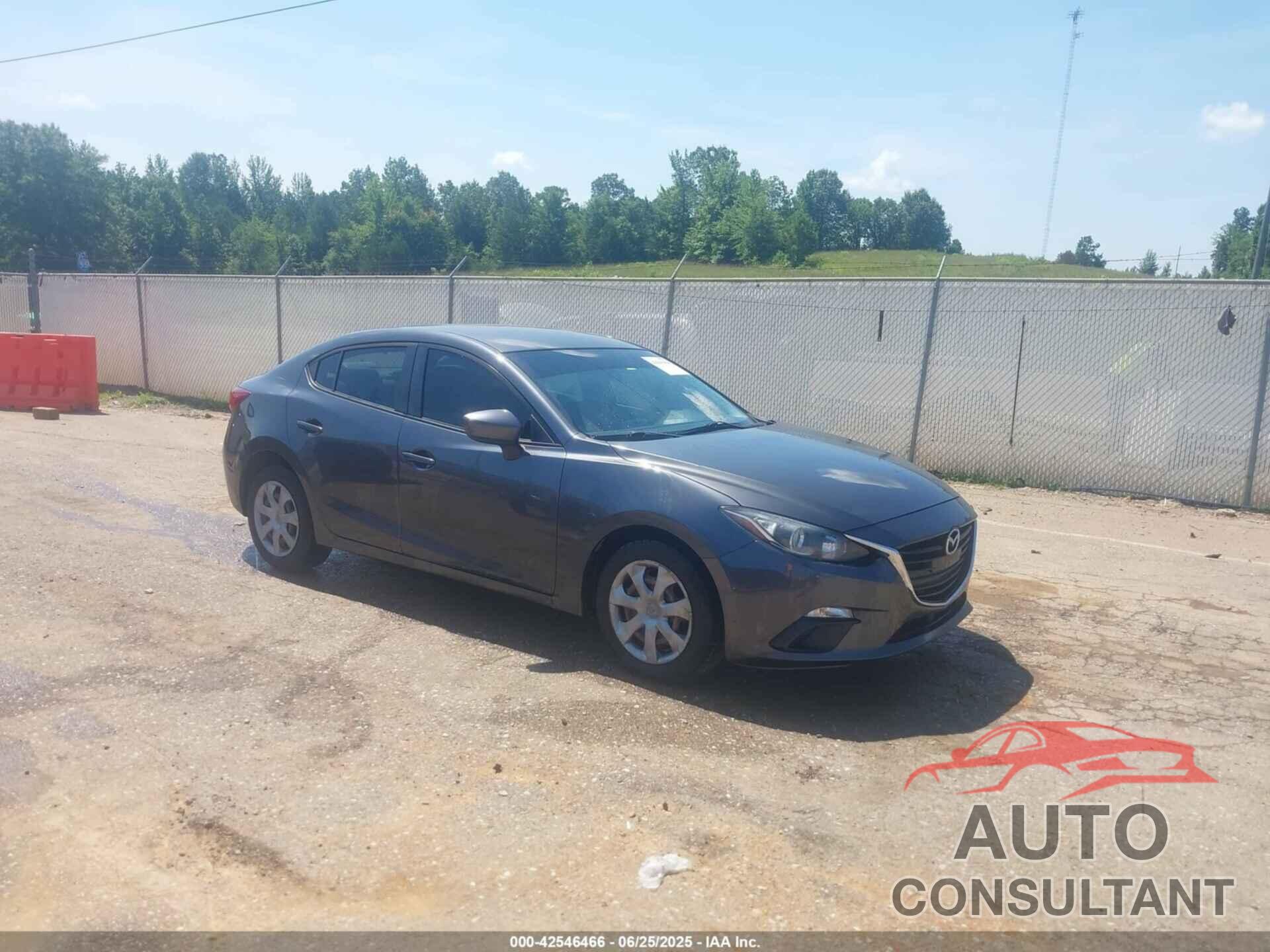 MAZDA MAZDA3 2014 - JM1BM1U77E1197258