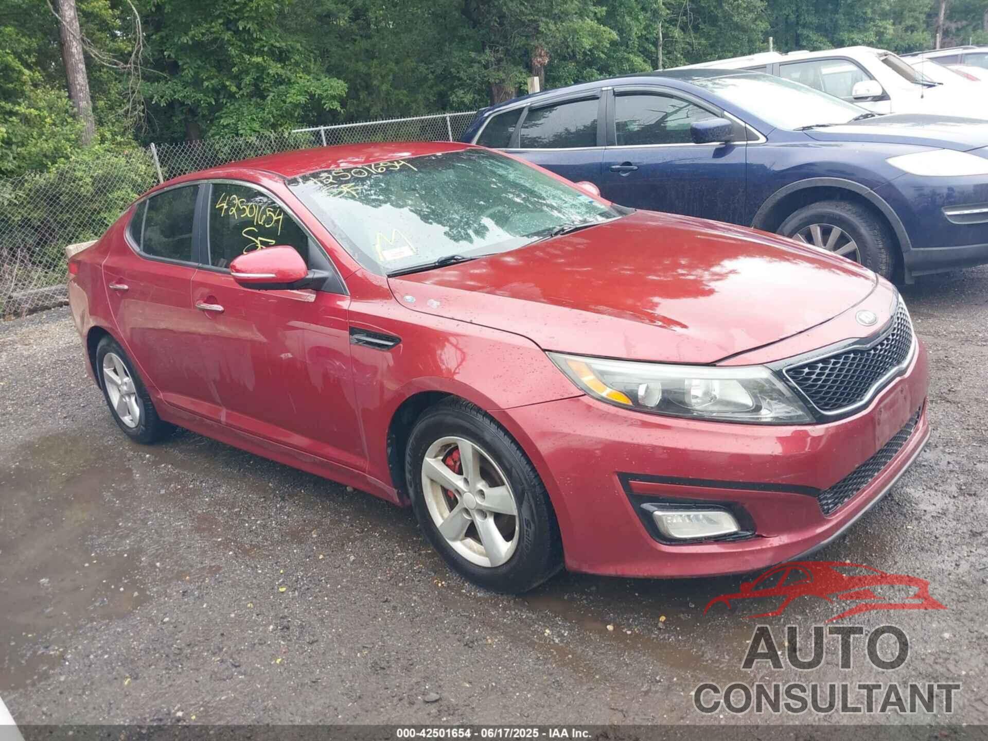 KIA OPTIMA 2015 - 5XXGM4A7XFG455242